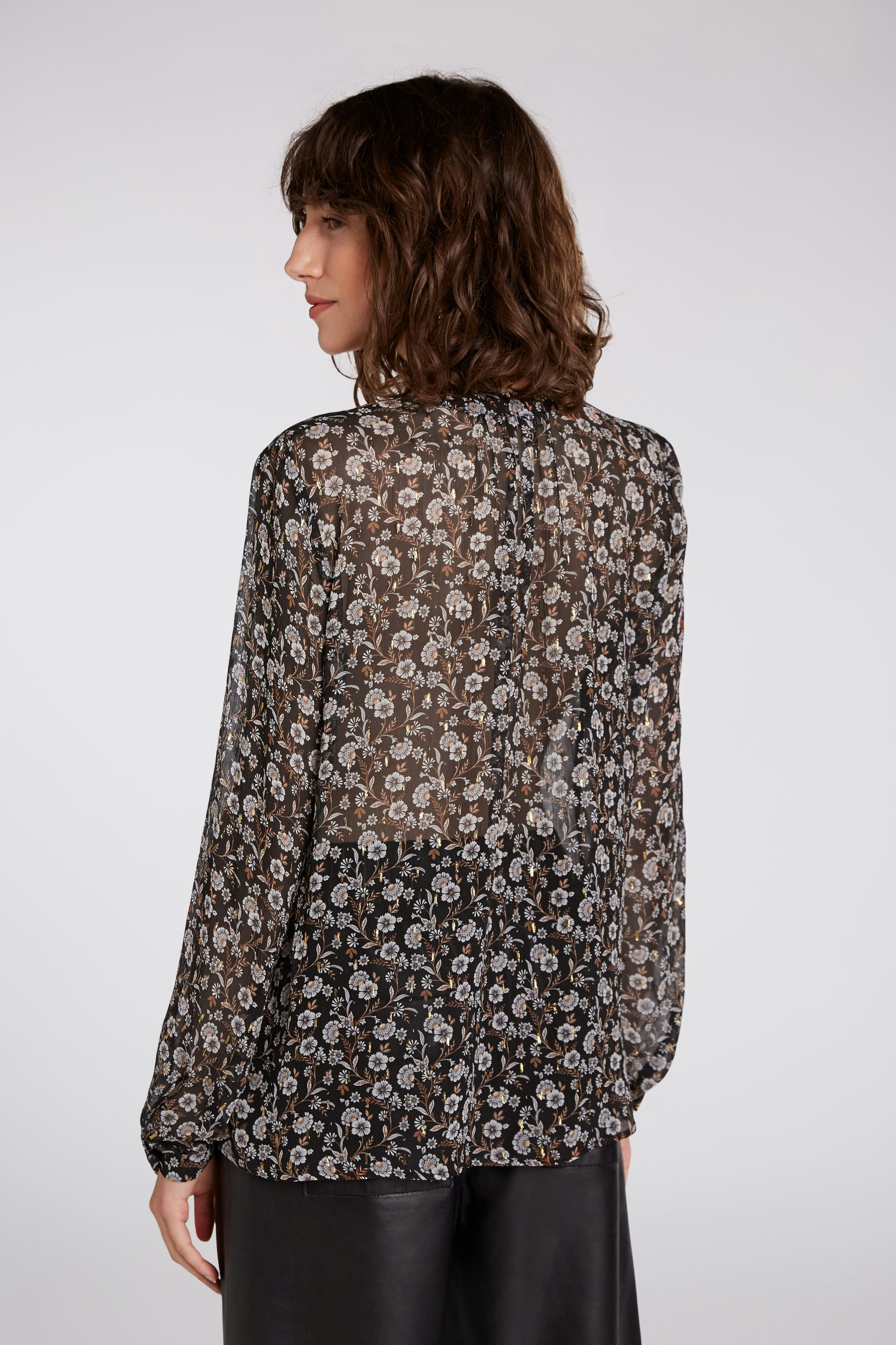 Bild 4 von Blouse - black camel in black camel | Oui