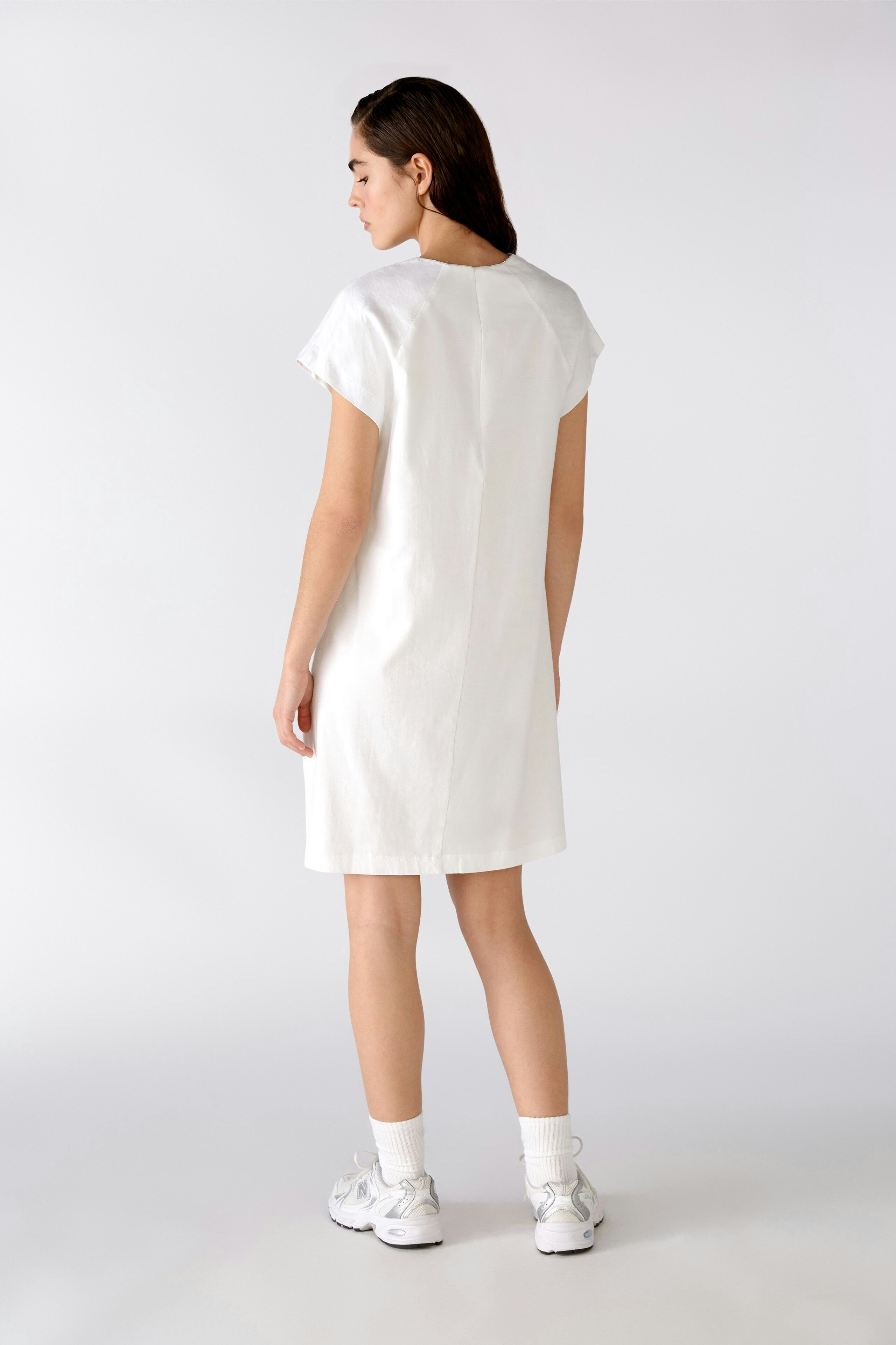 Bild 4 von Leinenkleid - optic white in optic white | Oui