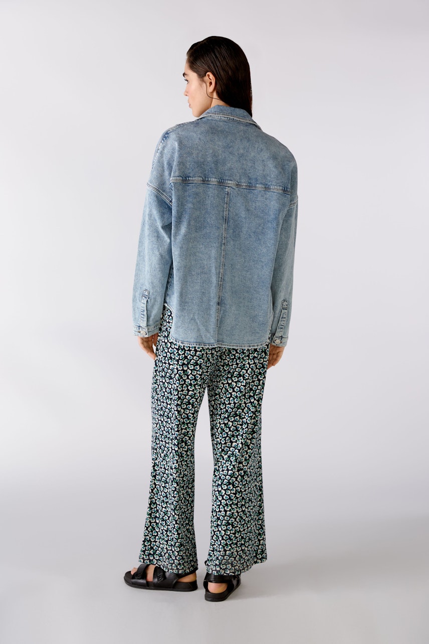 Bild 4 von Overshirt - blue denim in blue denim | Oui
