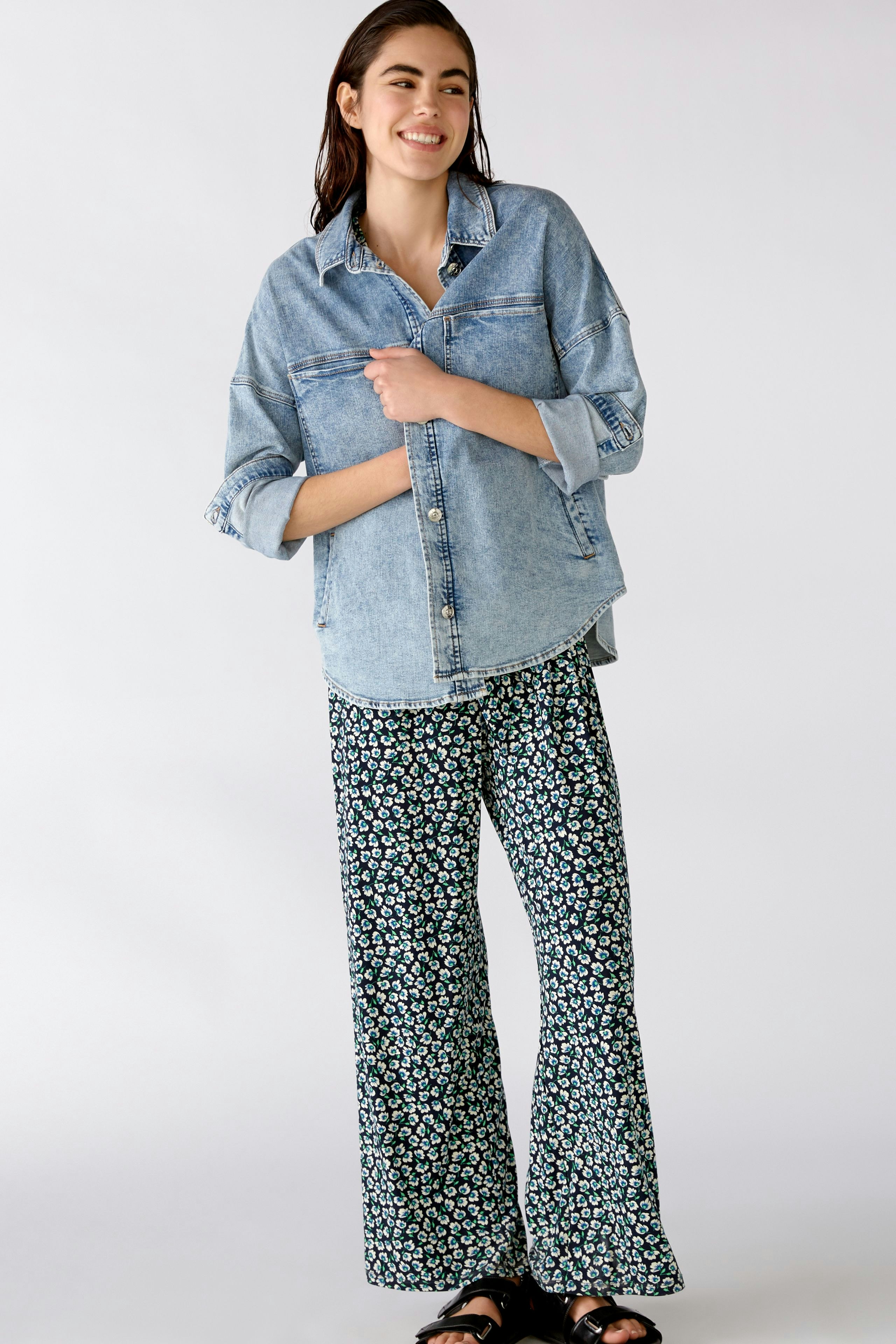 Bild 6 von Overshirt - blue denim in blue denim | Oui