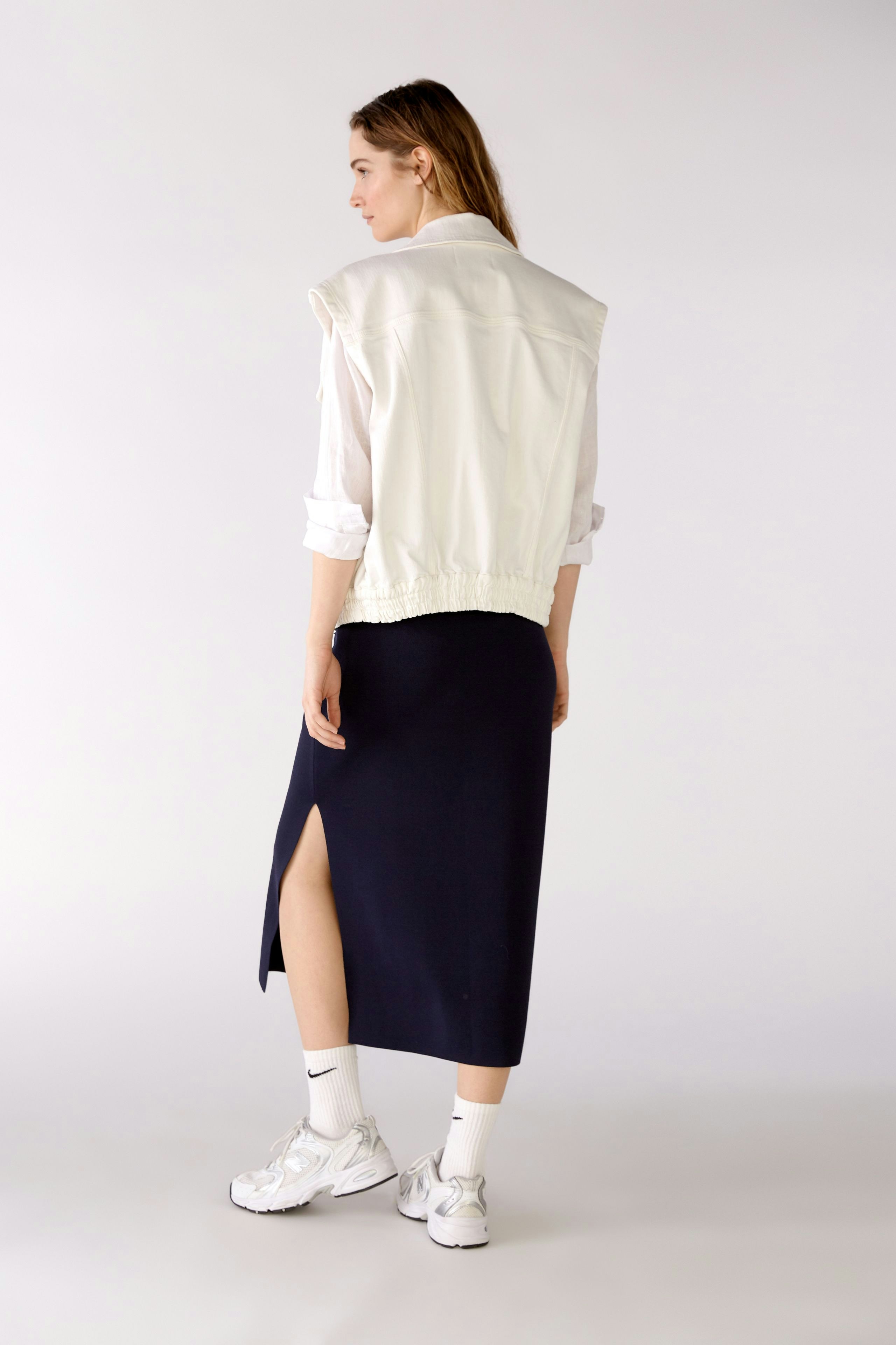 Bild 4 von Denim waistcoat - optic white in optic white | Oui