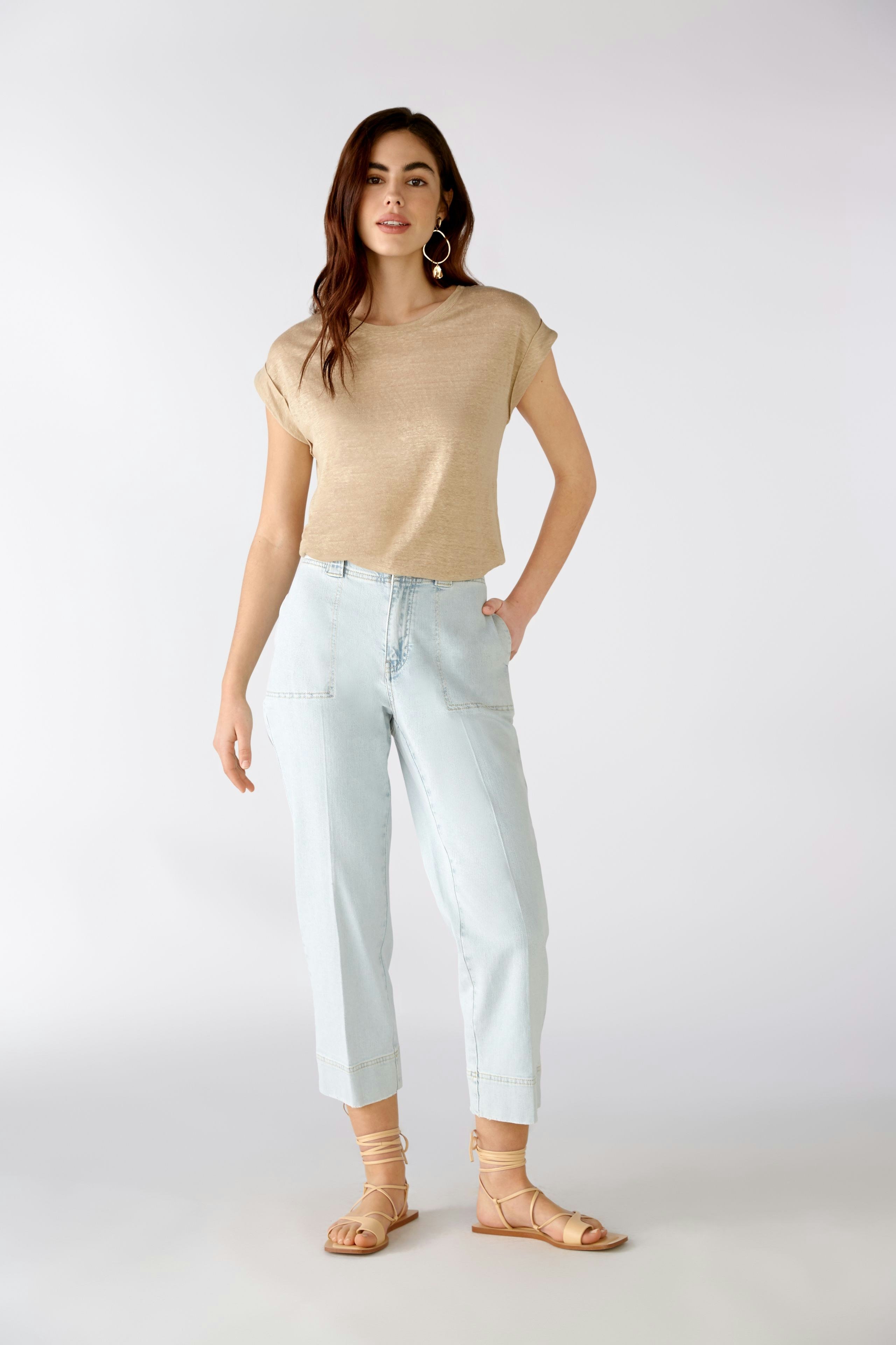 Bild 2 von T-Shirt - light stone in light stone | Oui