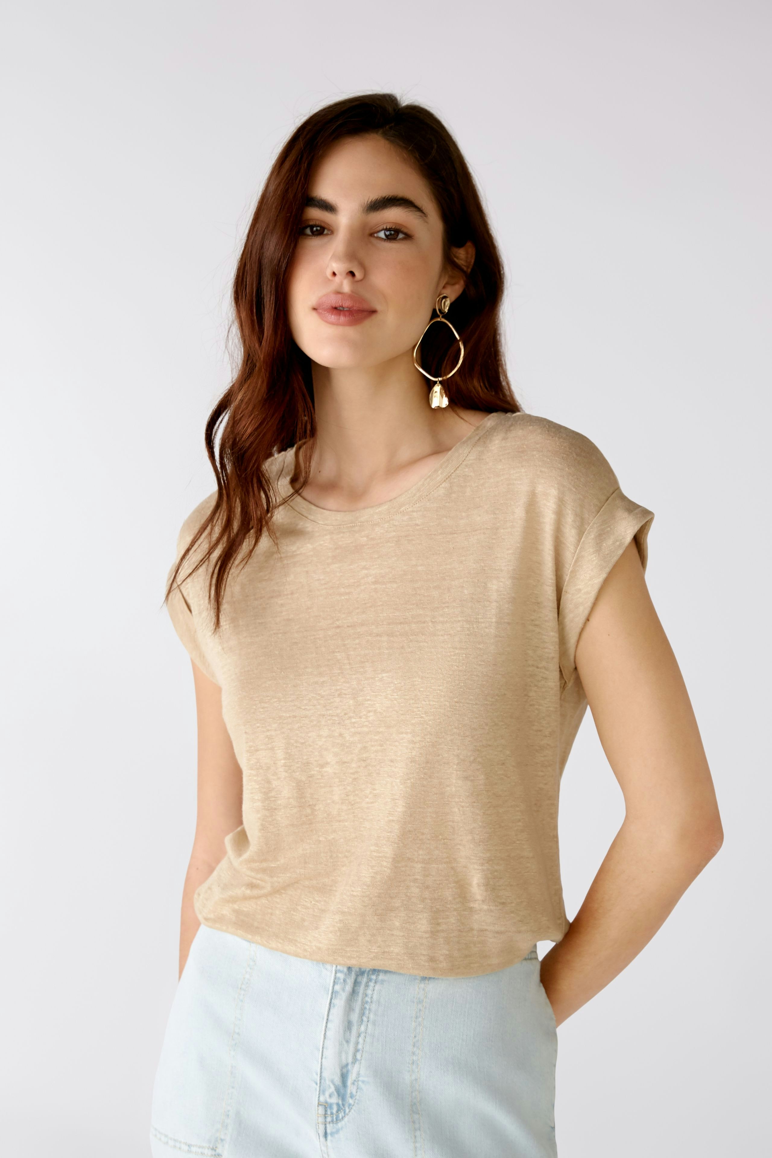 Bild 3 von T-Shirt - light stone in light stone | Oui