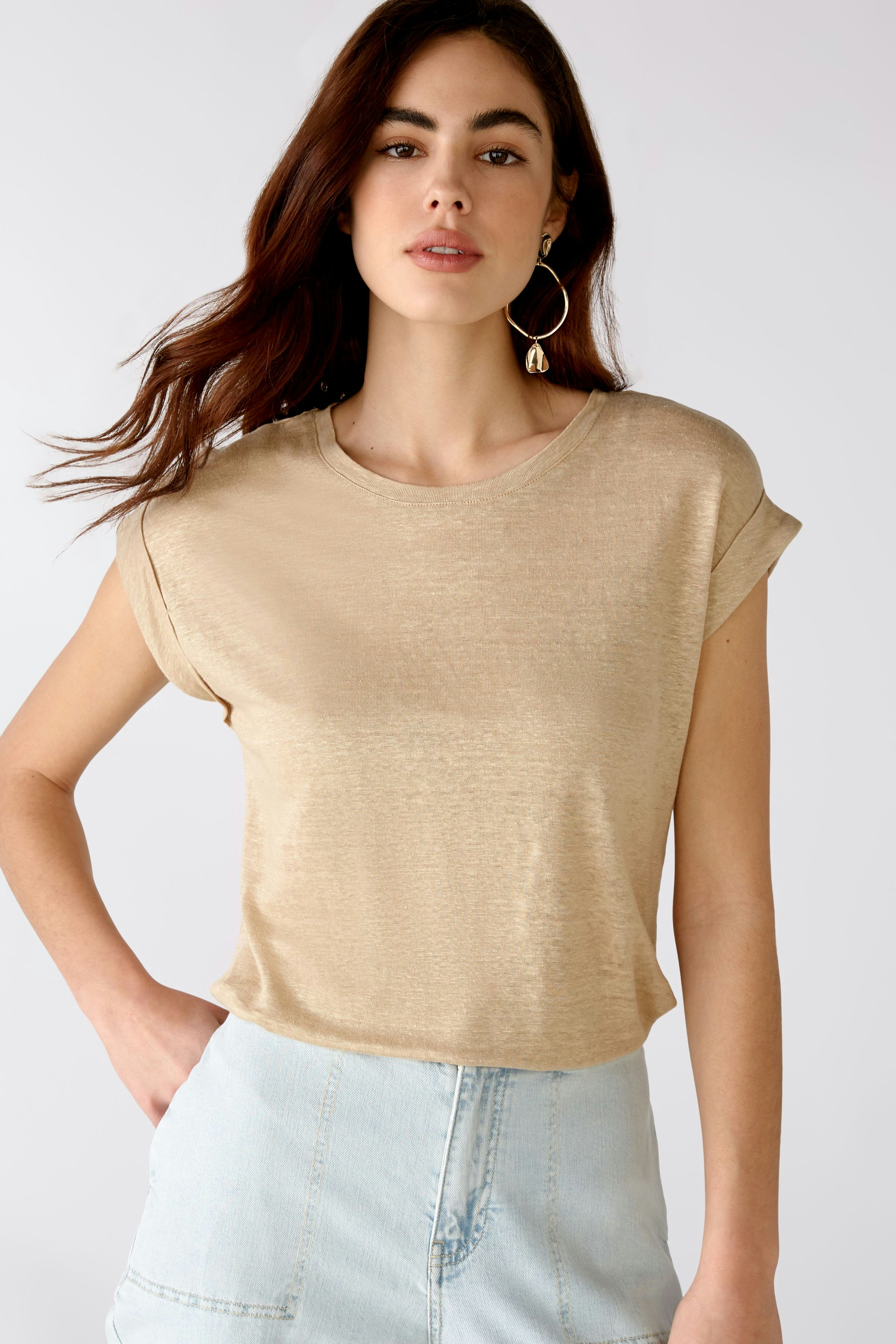 Bild 6 von T-Shirt - light stone in light stone | Oui