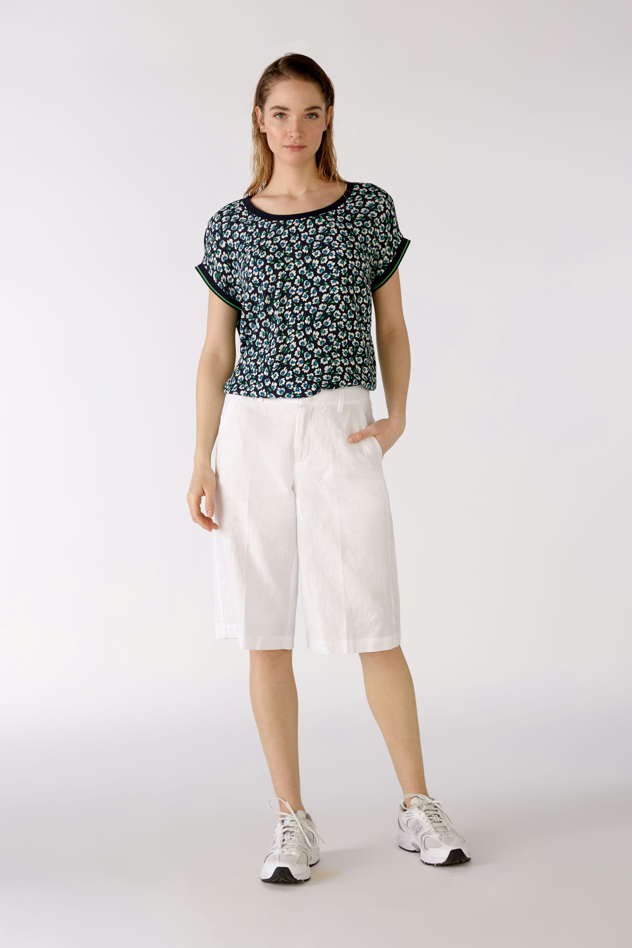 Bild 2 von Blusenshirt - dark blue white in dark blue white | Oui