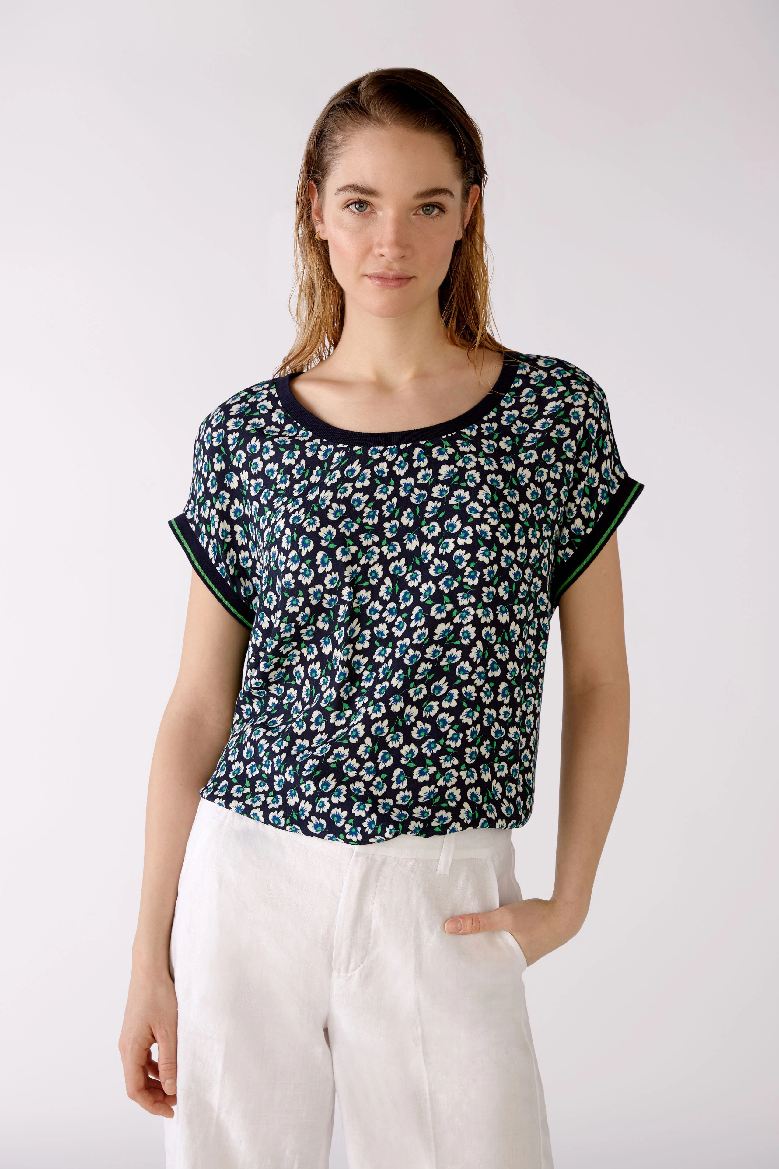 Bild 3 von Blusenshirt - darkblue white in darkblue white | Oui
