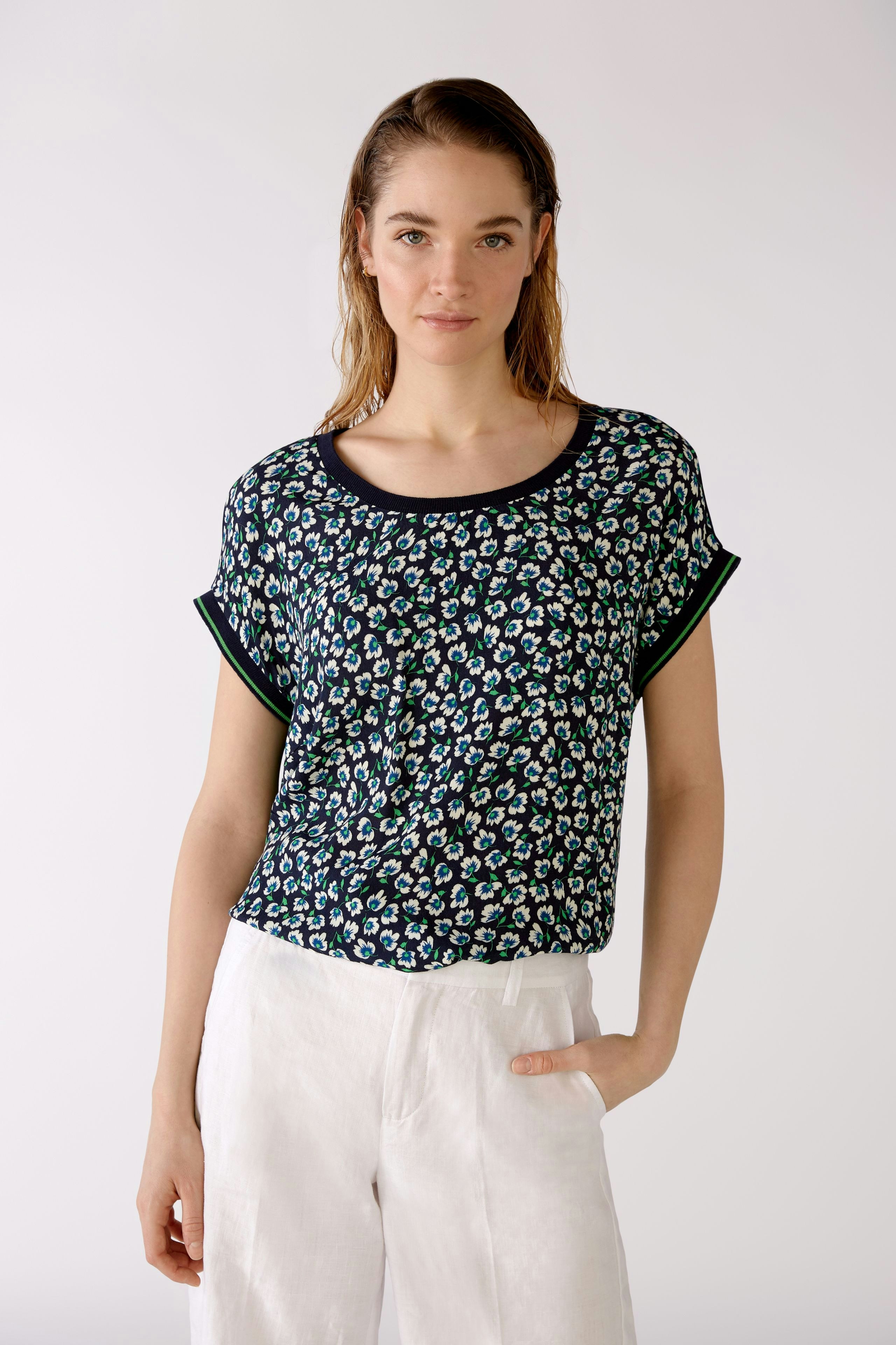 Bild 3 von Blusenshirt - dark blue white in dark blue white | Oui