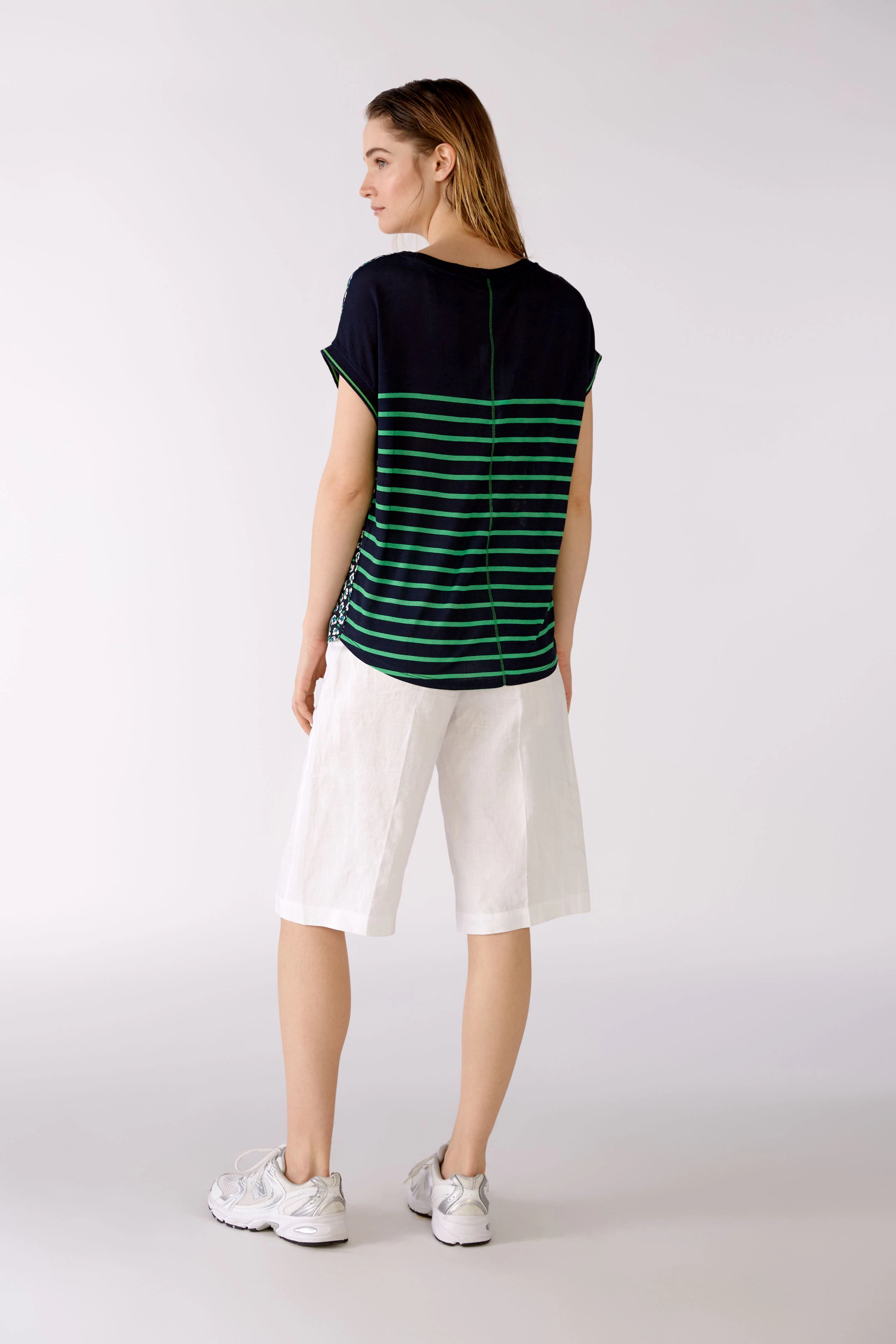 Bild 4 von Blusenshirt - darkblue white in darkblue white | Oui