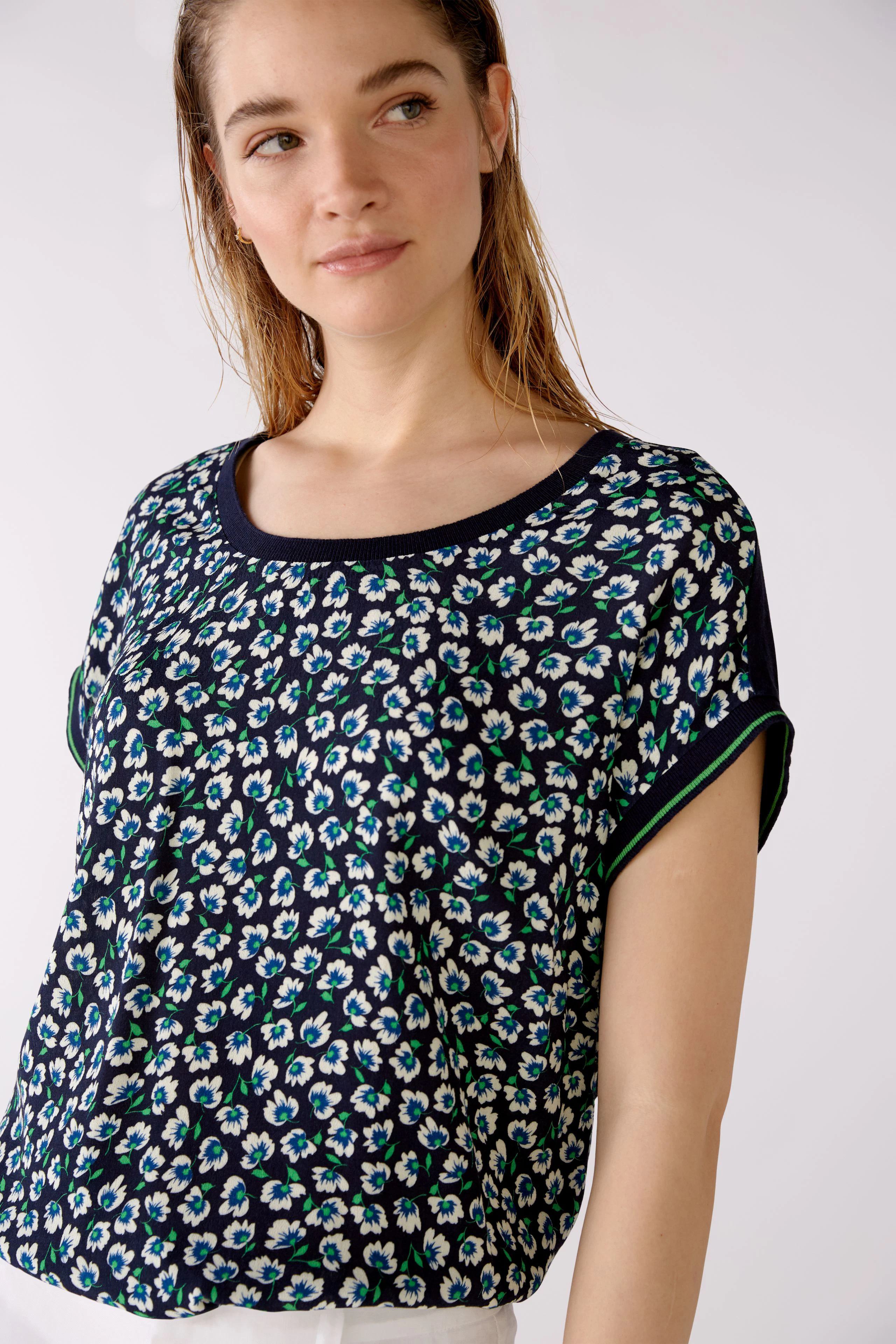 Bild 5 von Blusenshirt - darkblue white in darkblue white | Oui