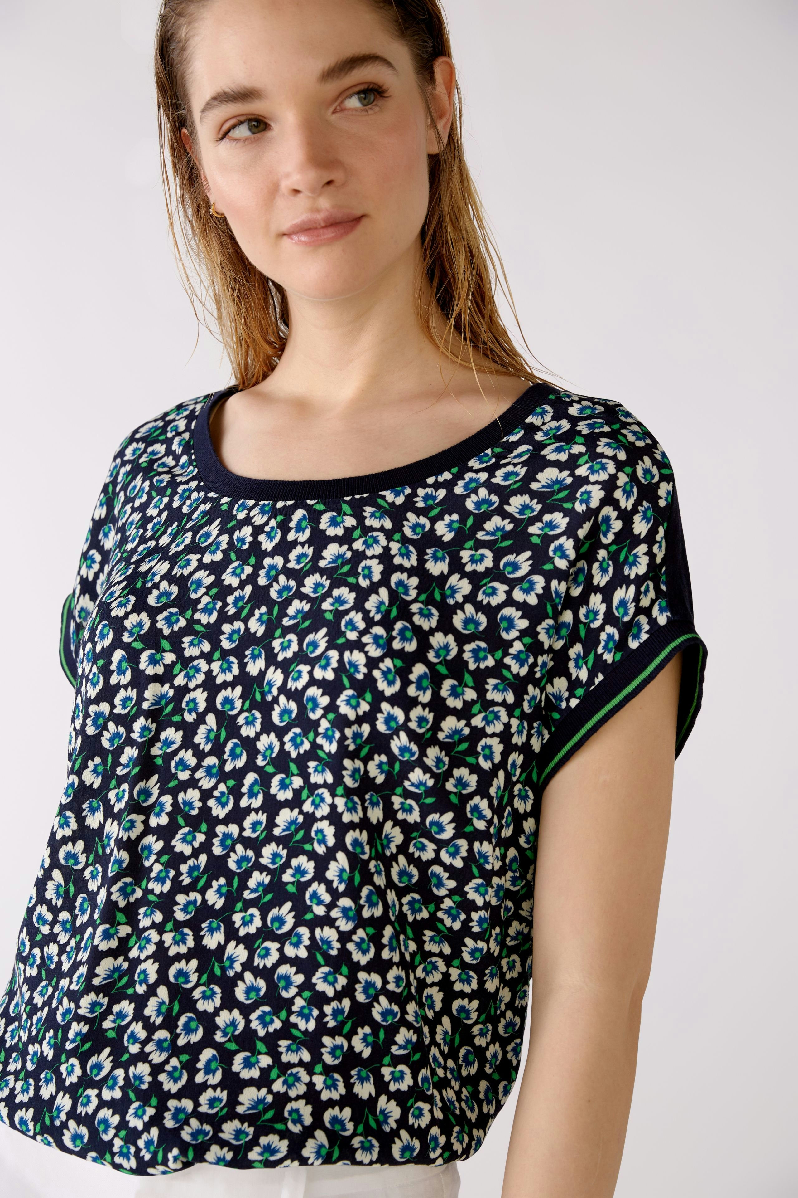 Bild 5 von Blusenshirt - dark blue white in dark blue white | Oui