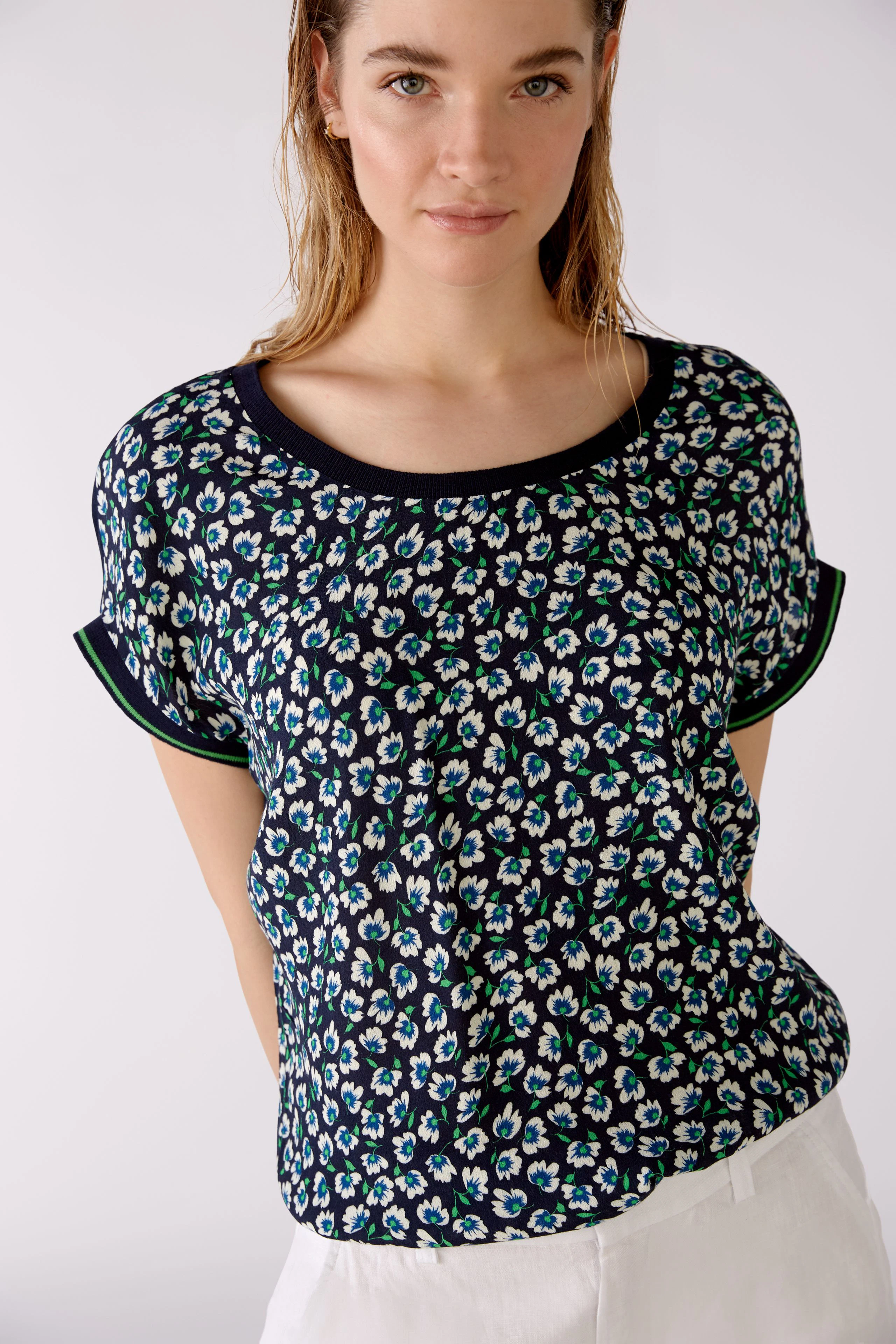 Bild 6 von Blusenshirt - darkblue white in darkblue white | Oui