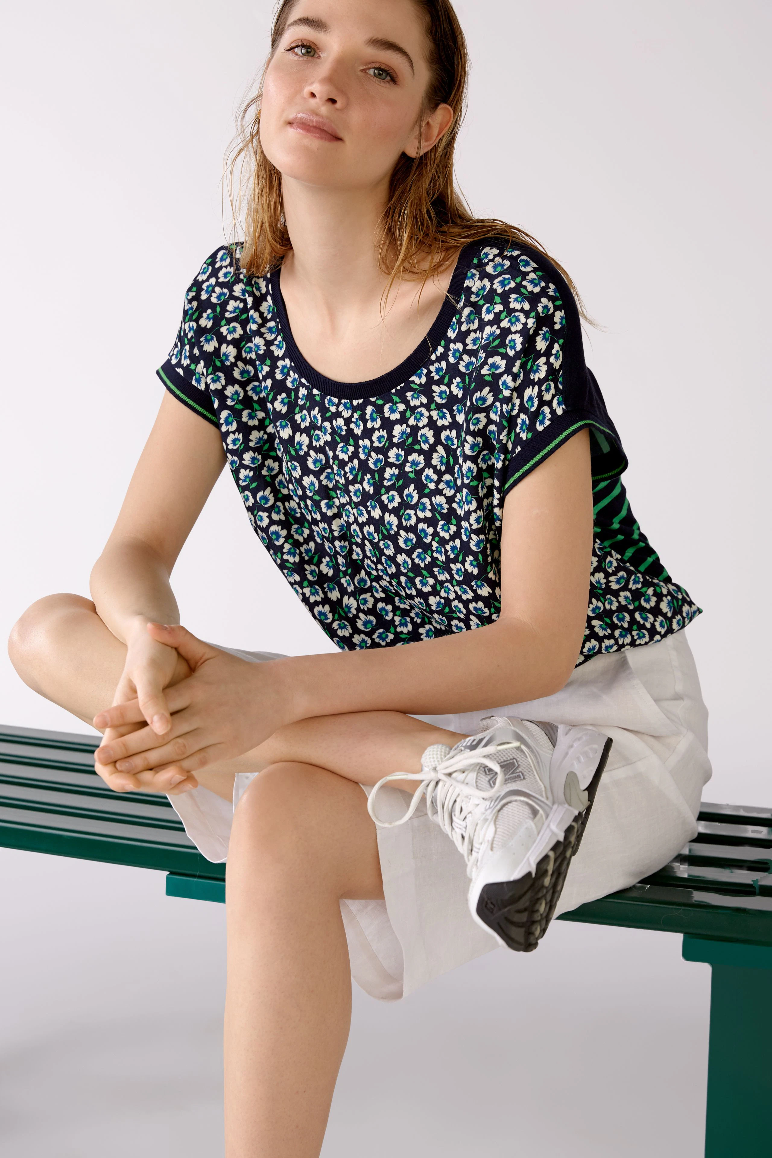 Bild 7 von Blusenshirt - darkblue white in darkblue white | Oui