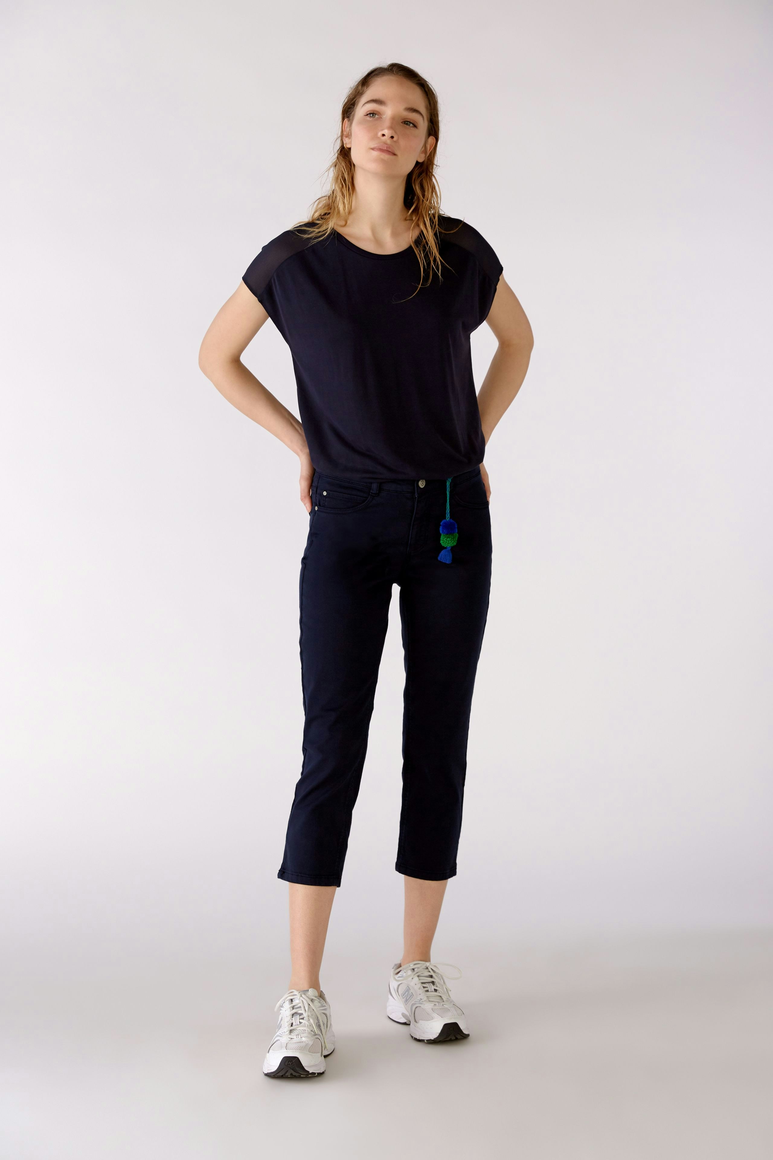 Bild 2 von T-shirt - darkblue in darkblue | Oui