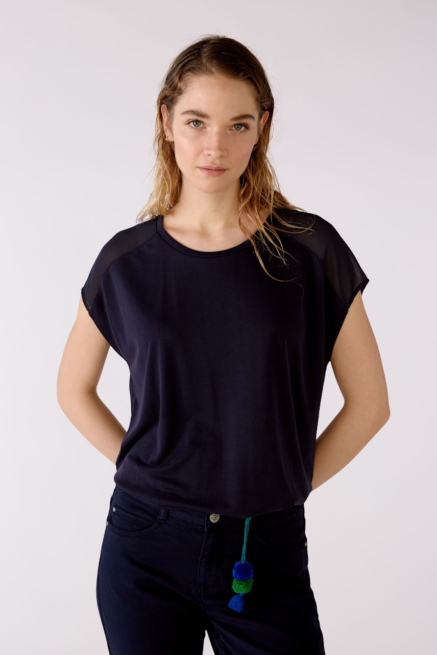 Bild 3 von T-Shirt - darkblue in darkblue | Oui