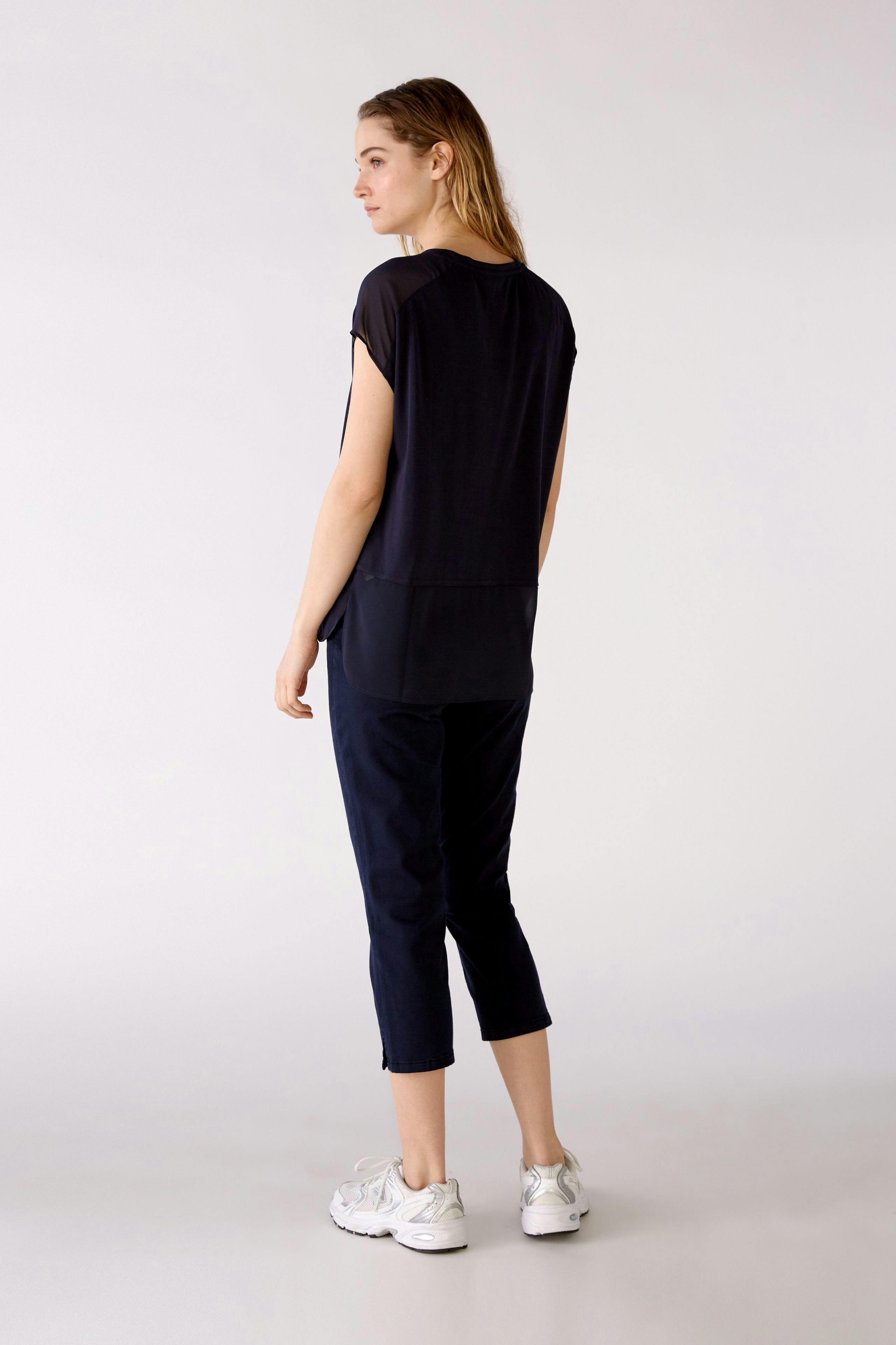 Bild 4 von T-shirt - darkblue in darkblue | Oui