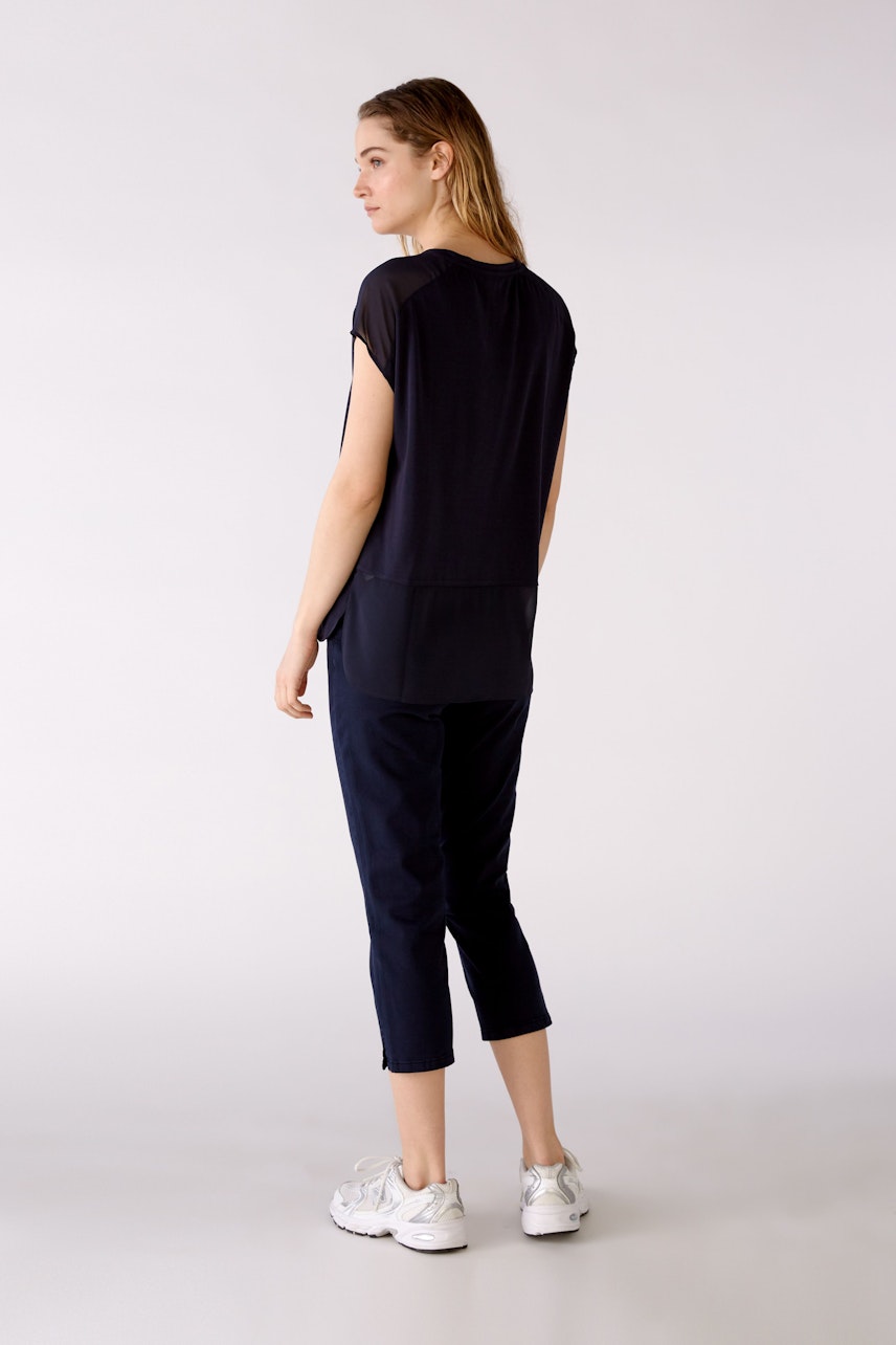 Bild 4 von T-Shirt - darkblue in darkblue | Oui