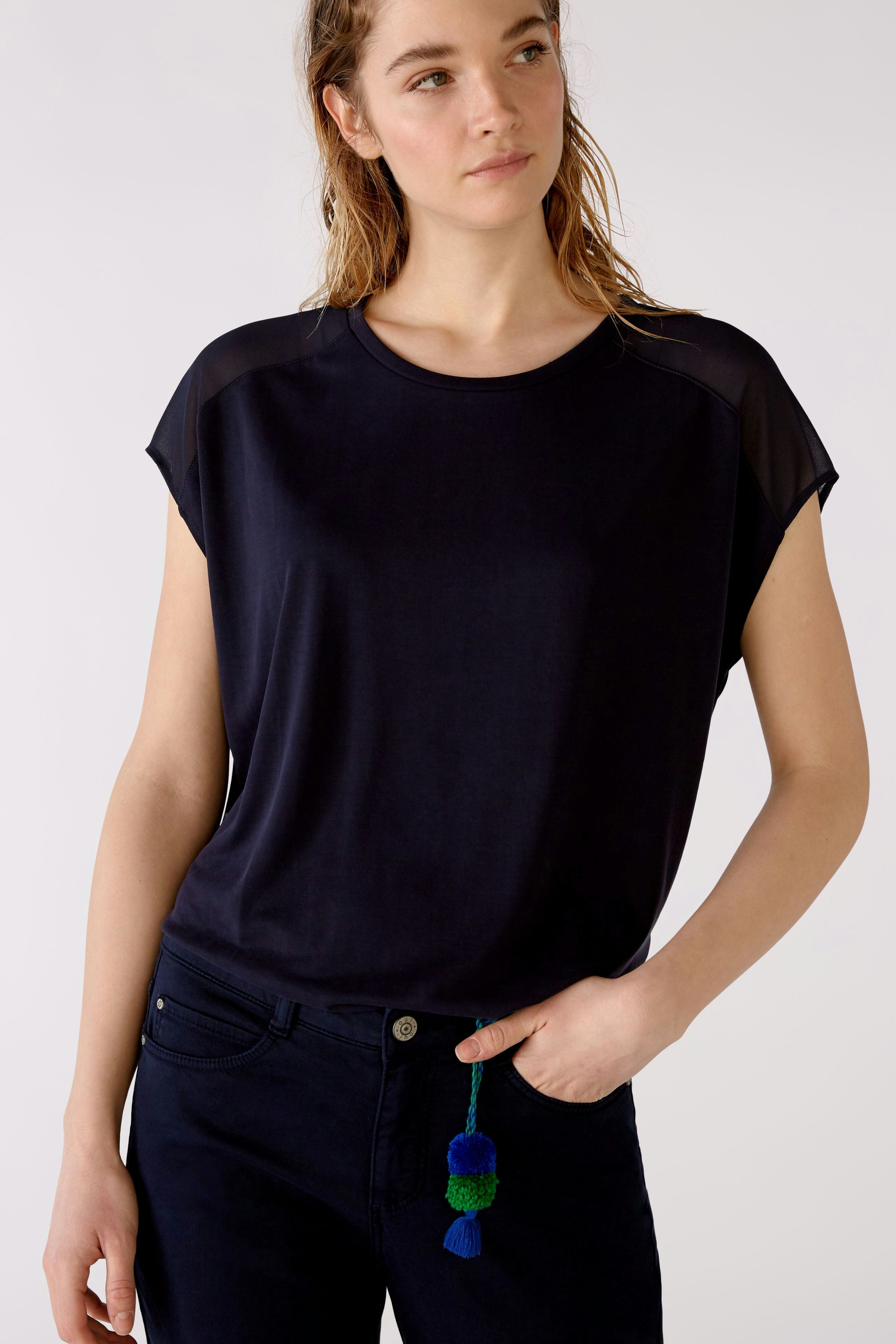 Bild 6 von T-shirt - darkblue in darkblue | Oui