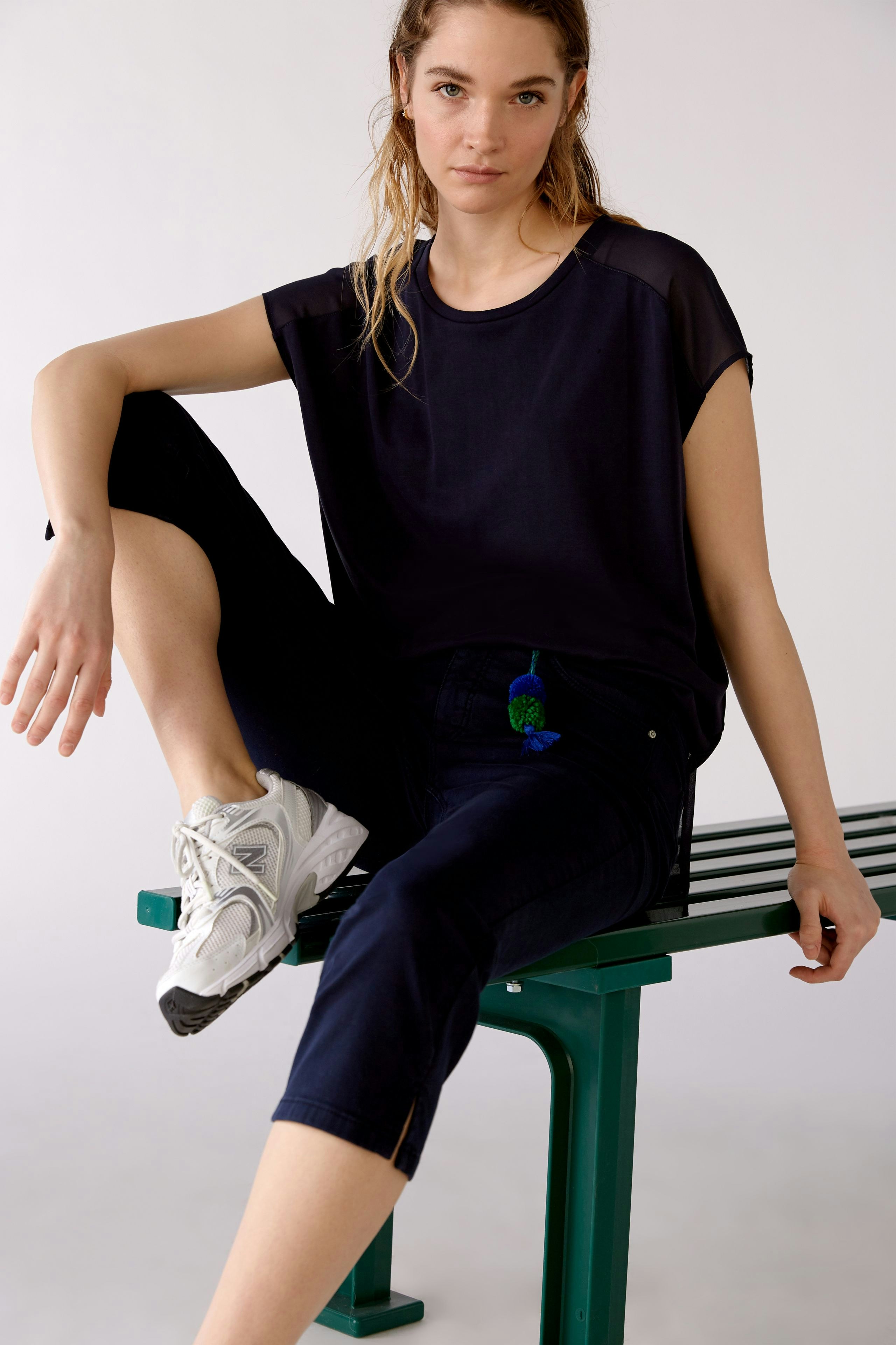 Bild 1 von T-shirt - darkblue in darkblue | Oui