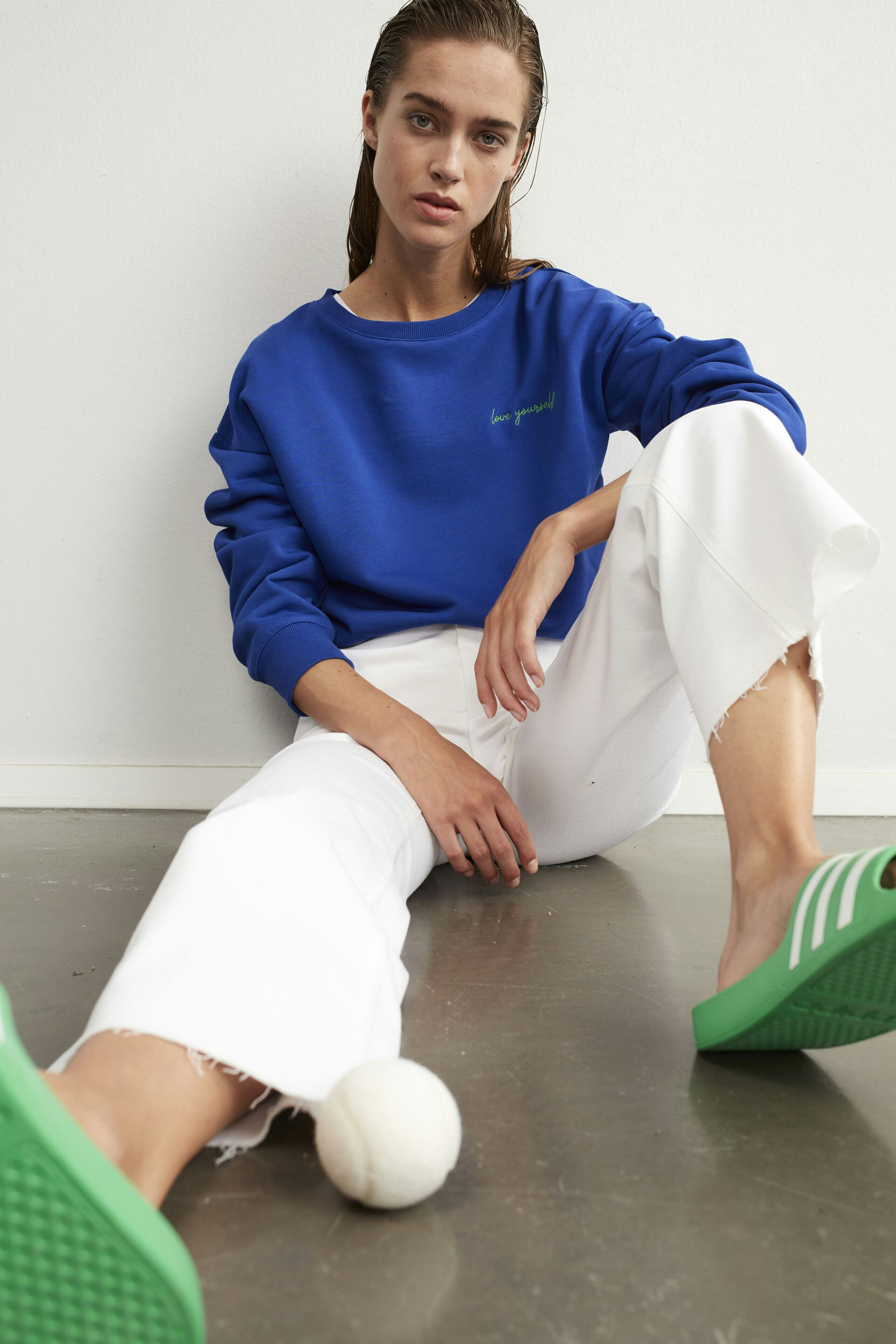 Bild 7 von Leinenhose - optic white in optic white | Oui