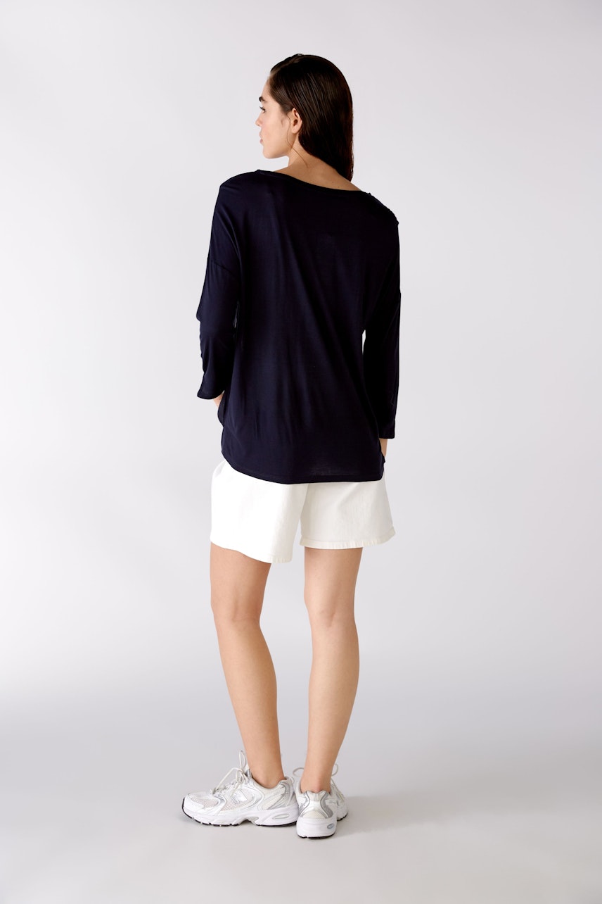 Bild 3 von Blusenshirt - light blue white in light blue white | Oui