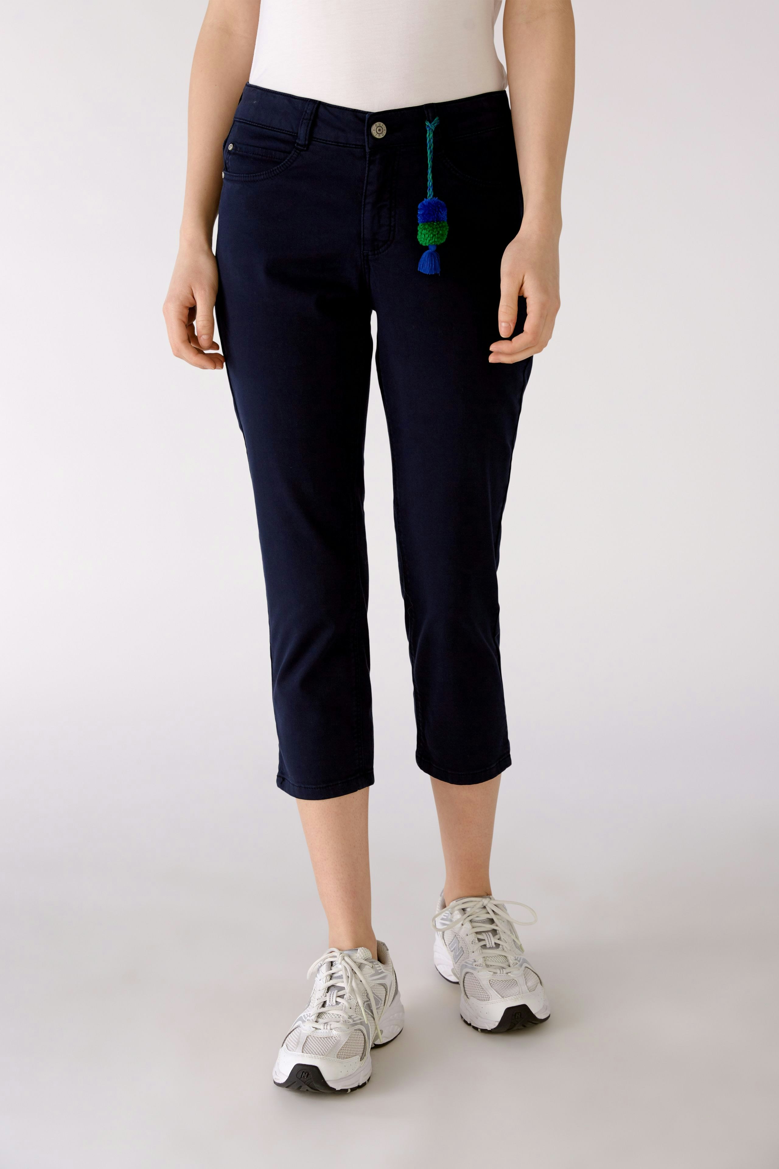 Bild 3 von Caprihose - darkblue in darkblue | Oui