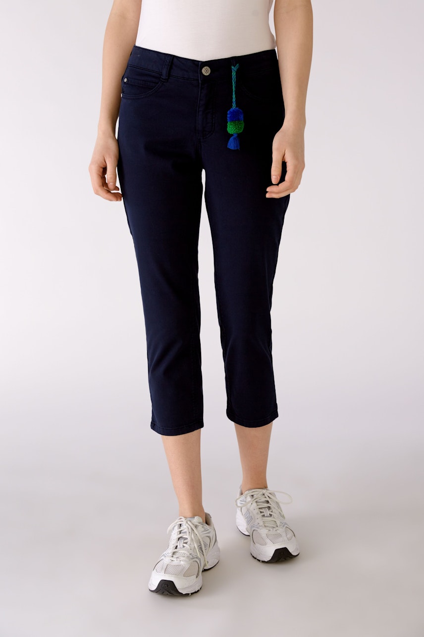 Bild 3 von Capri pants - darkblue in darkblue | Oui