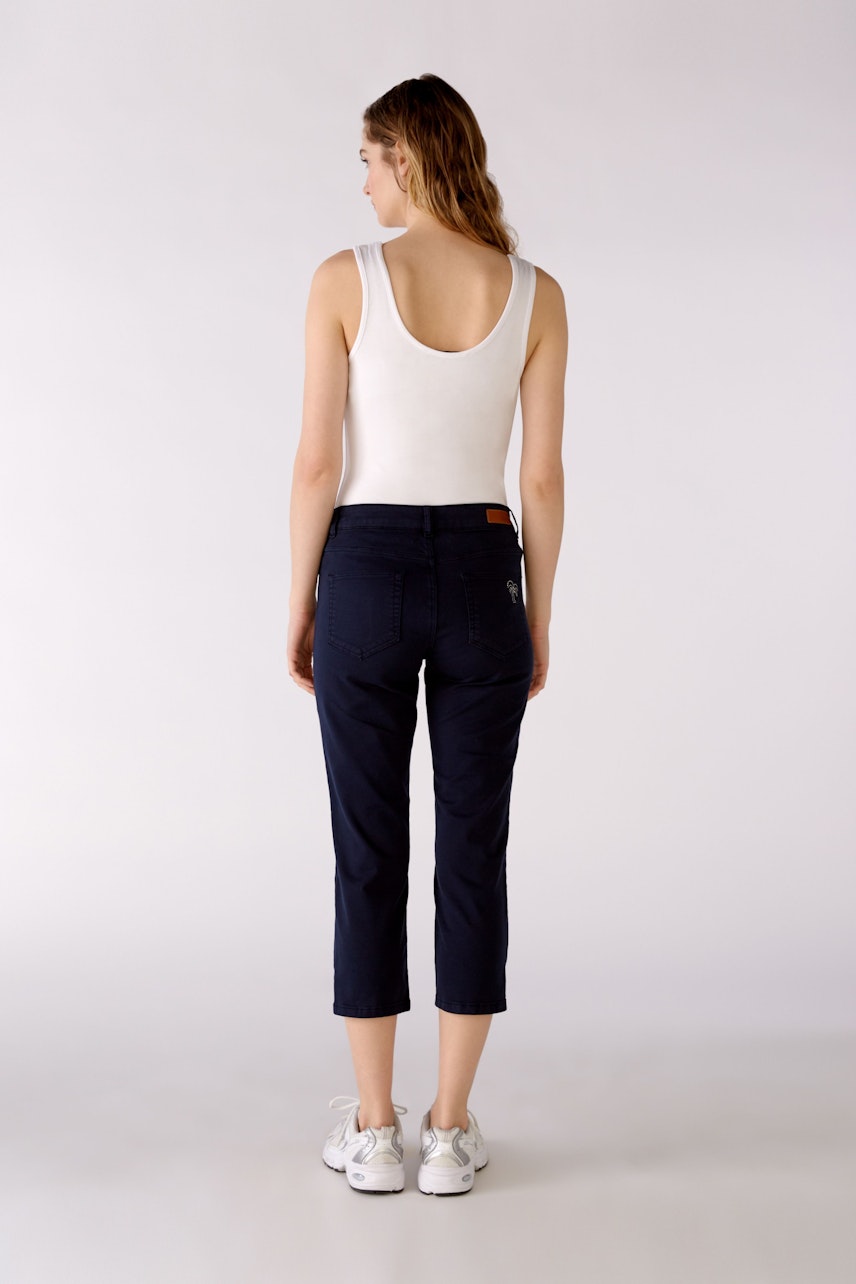 Bild 4 von Capri pants - darkblue in darkblue | Oui