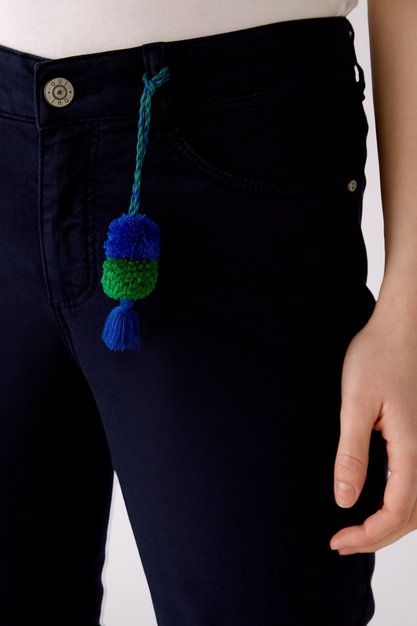 Bild 5 von Capri pants - darkblue in darkblue | Oui