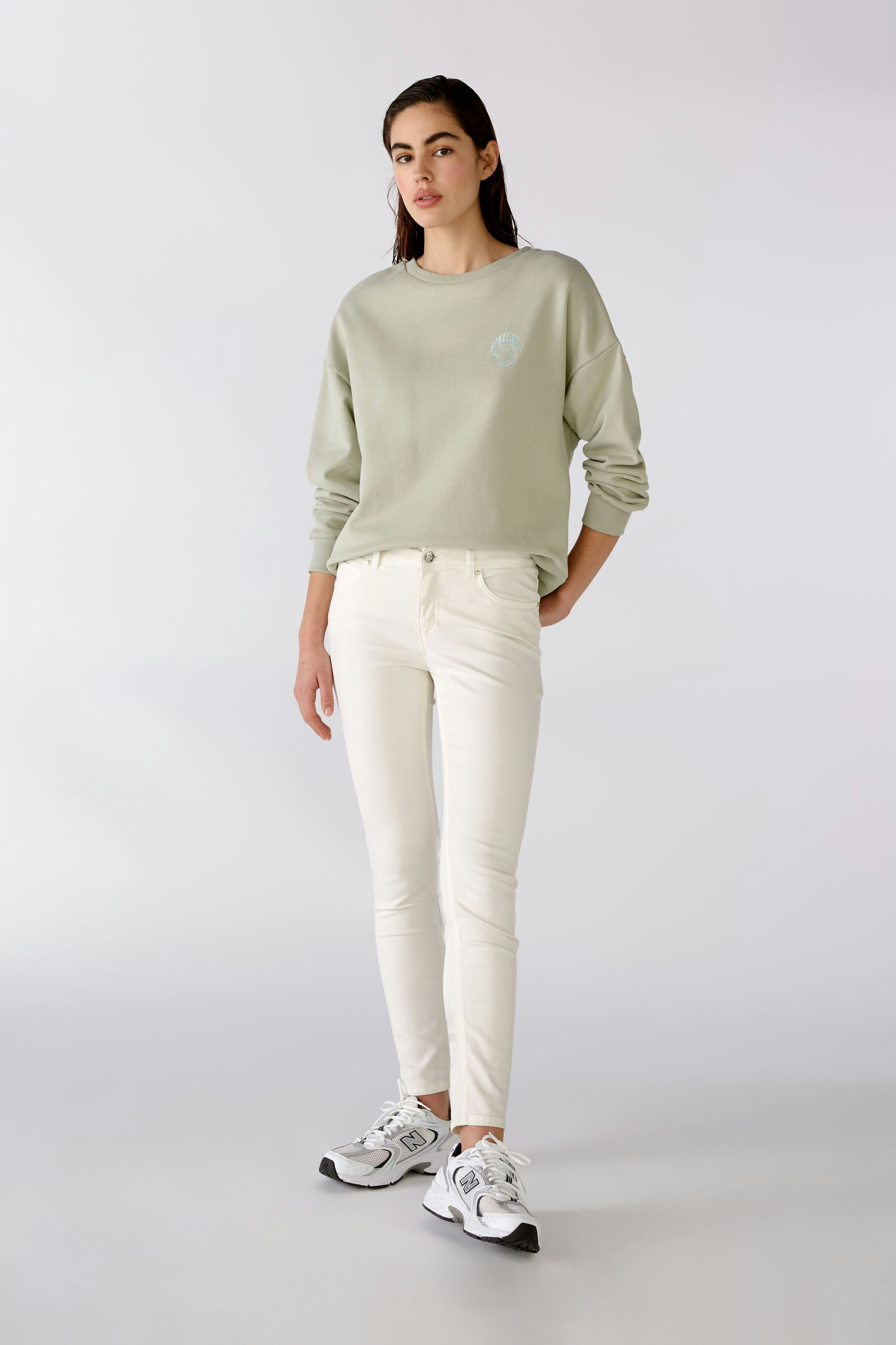 Bild 2 von Sweatshirt - salvia in salvia | Oui