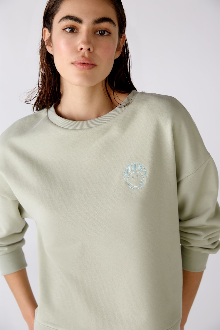 Bild 1 von Sweatshirt - salvia in salvia | Oui