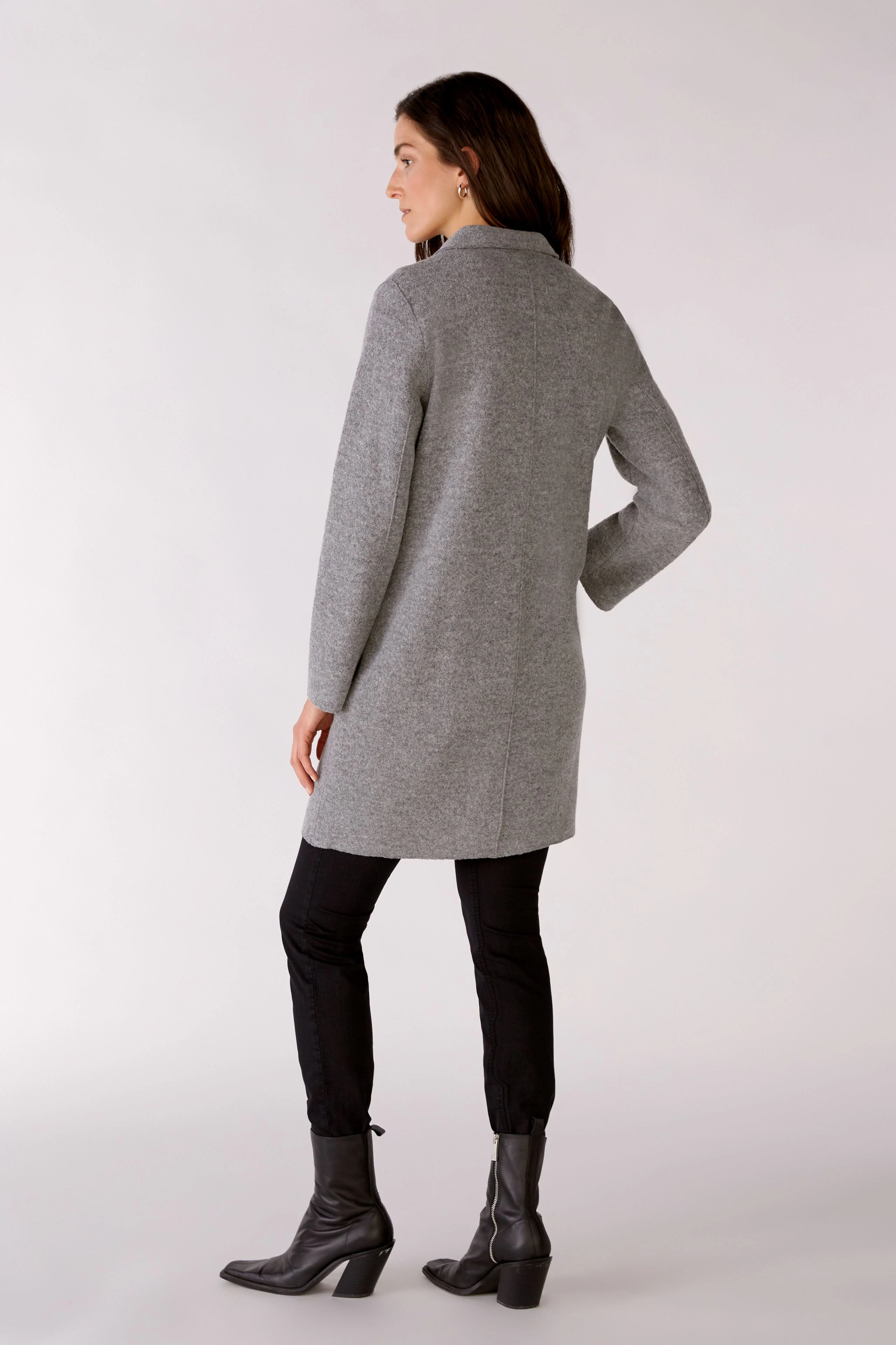 Image 4 of MAYSON Coat - grey in grey | Oui