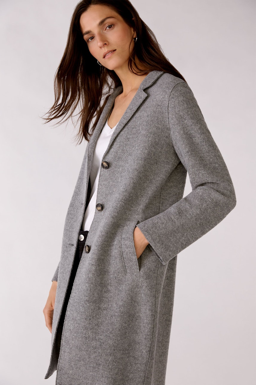 Bild 5 von MAYSON Coat - grey in grey | Oui