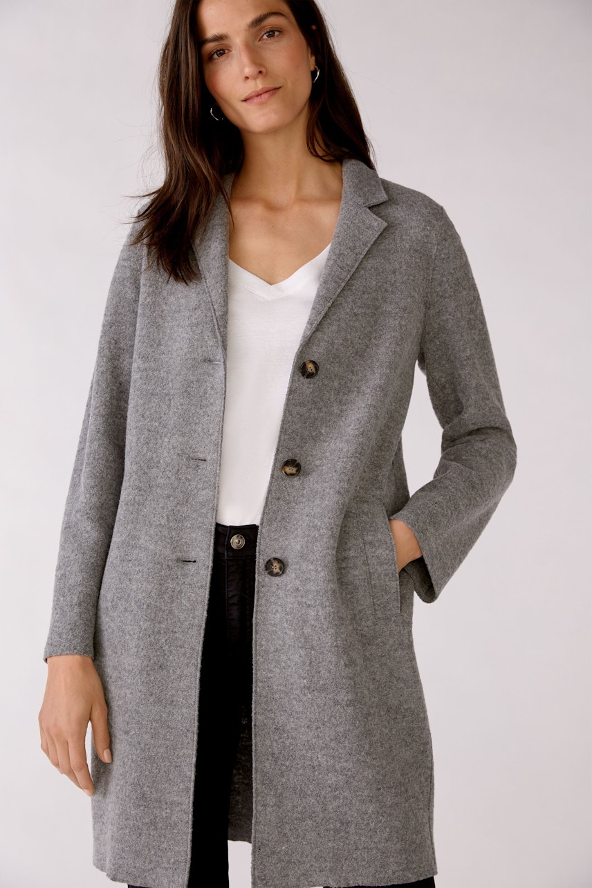 Bild 6 von MAYSON Coat - grey in grey | Oui