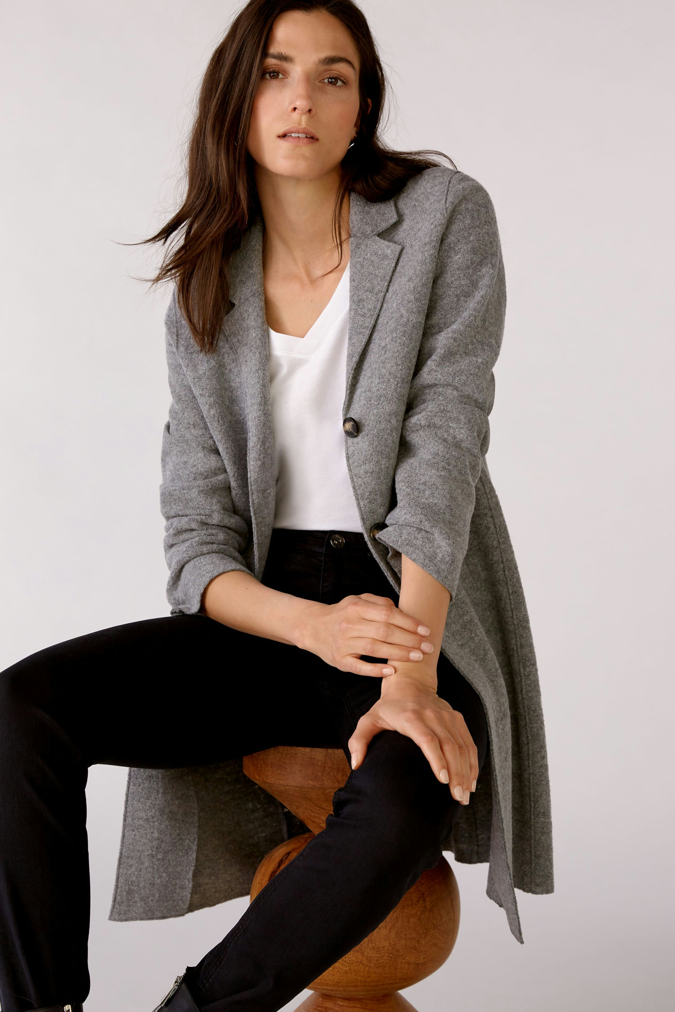 Bild 1 von MAYSON Mantel - grey in grey | Oui