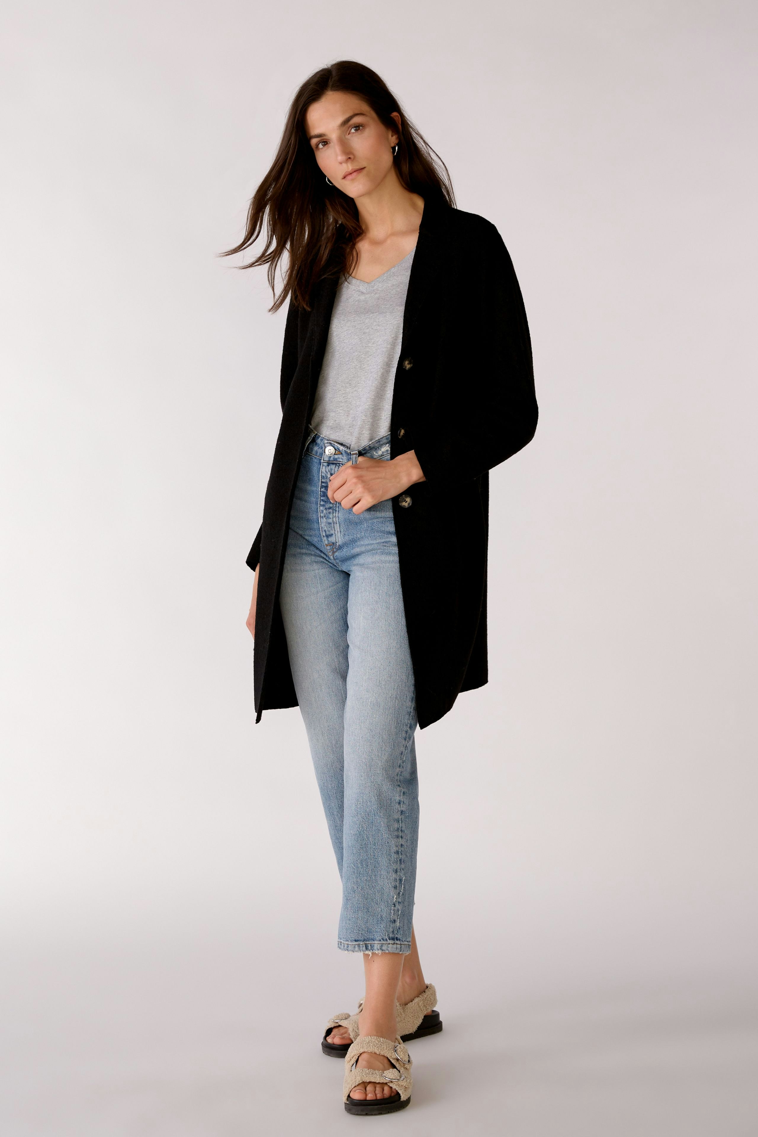 Bild 2 von MAYSON Coat - black in black | Oui