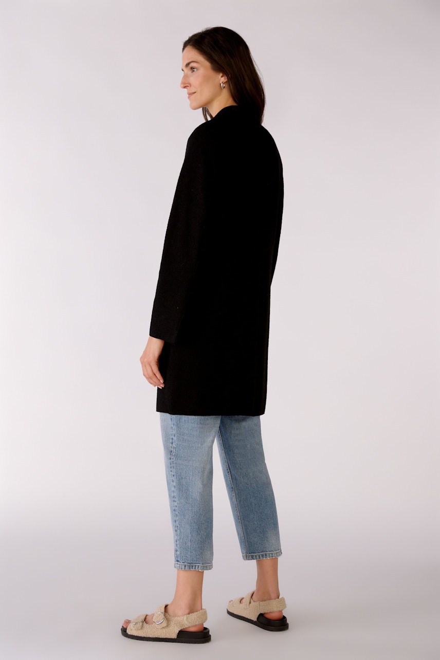 Bild 4 von MAYSON Mantel - black in black | Oui