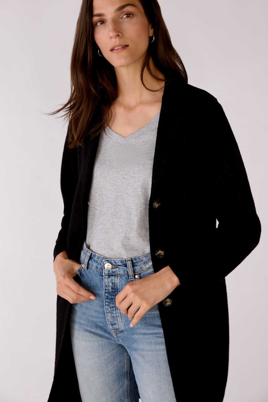 Bild 5 von MAYSON Mantel - black in black | Oui