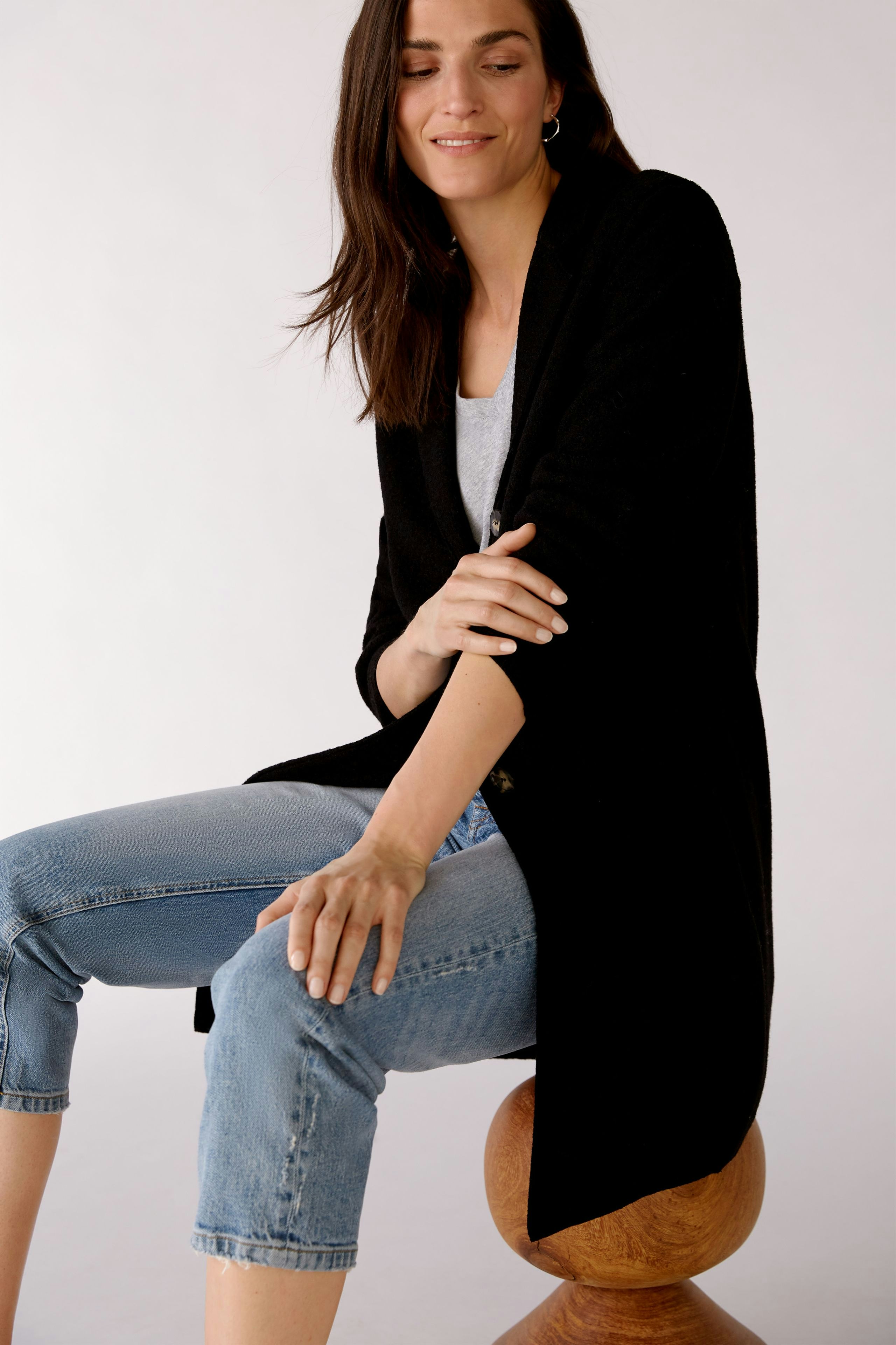 Bild 7 von MAYSON Coat - black in black | Oui