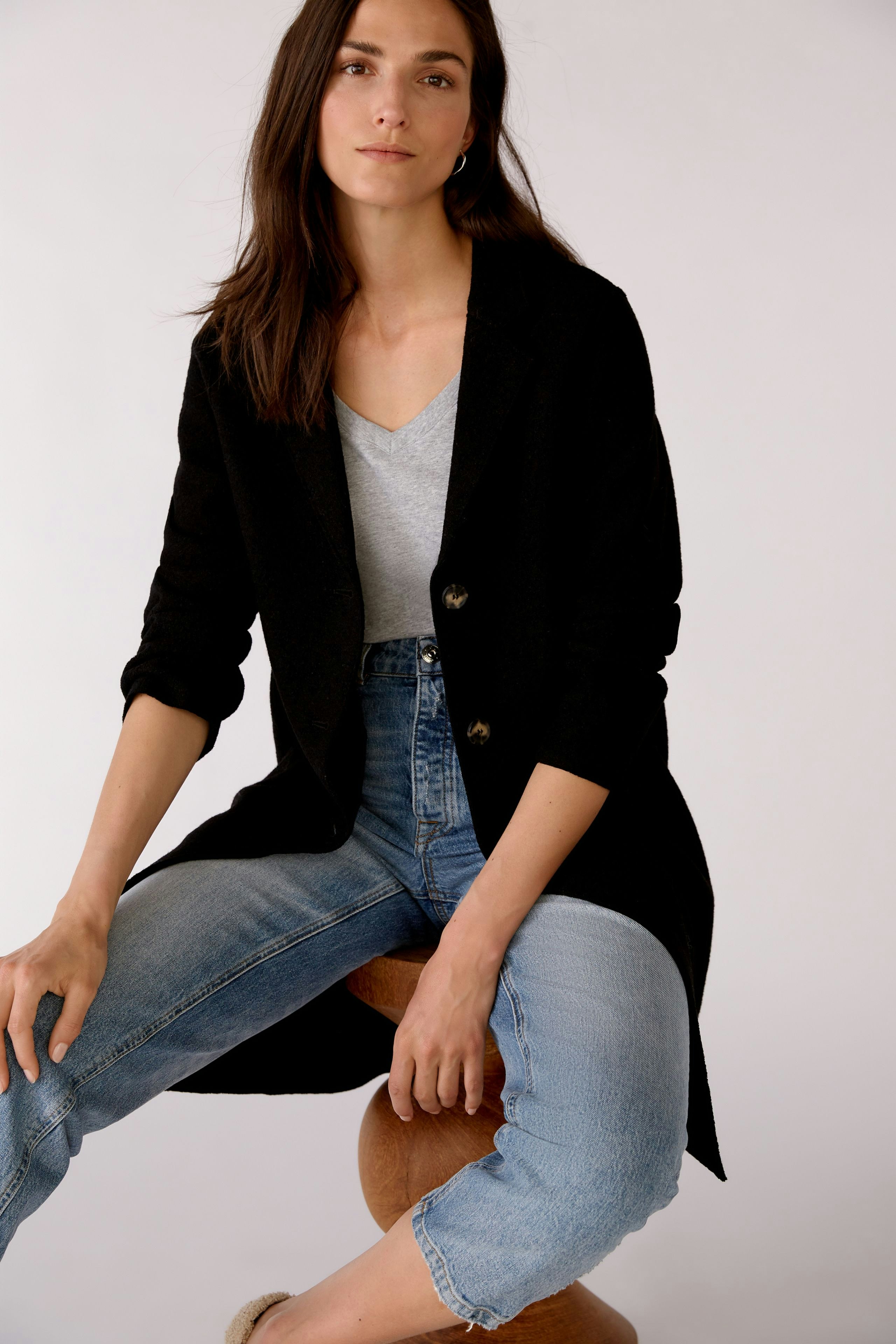 Bild 1 von MAYSON Coat - black in black | Oui