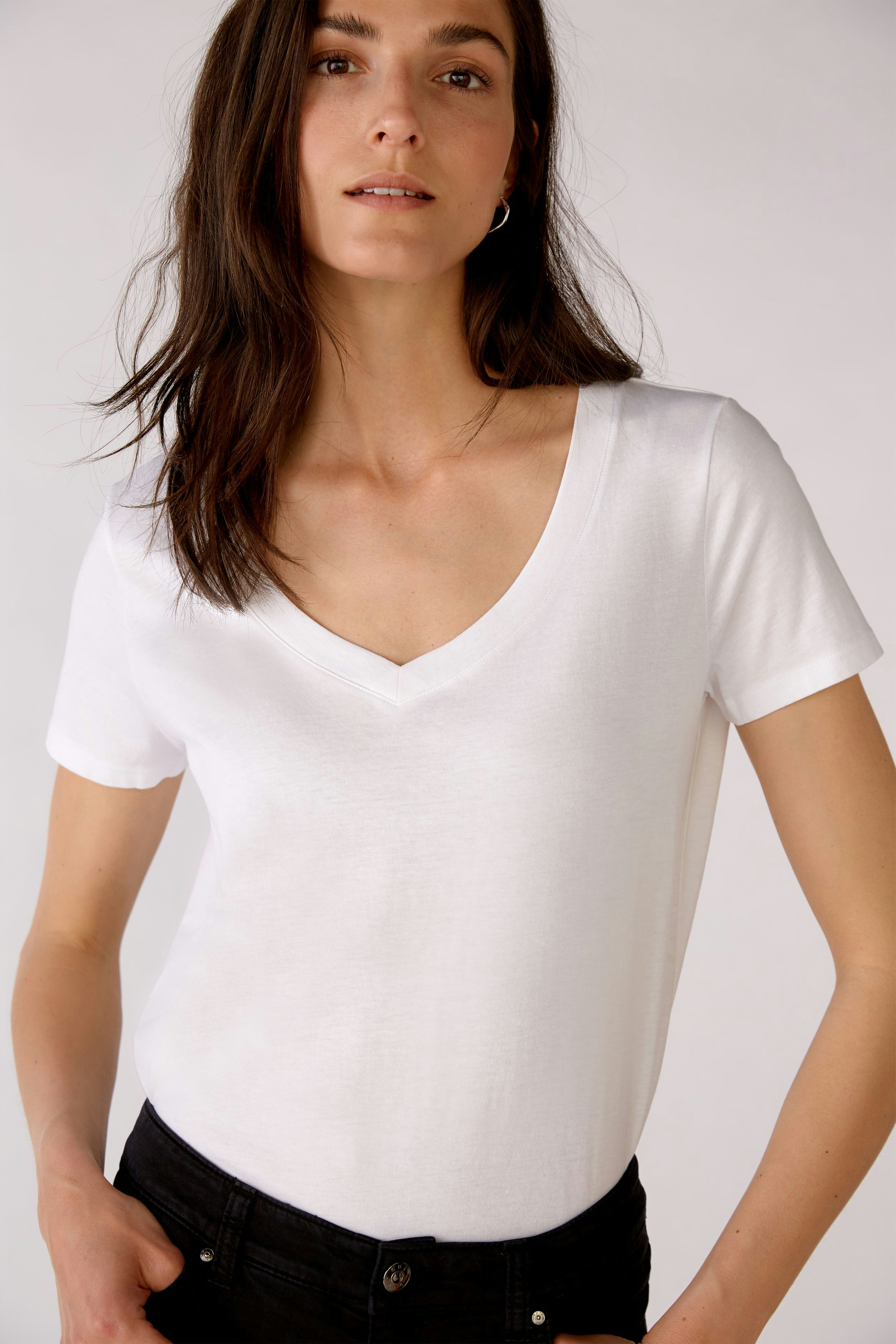 Bild 1 von CARLI T-shirt - optic white in optic white | Oui