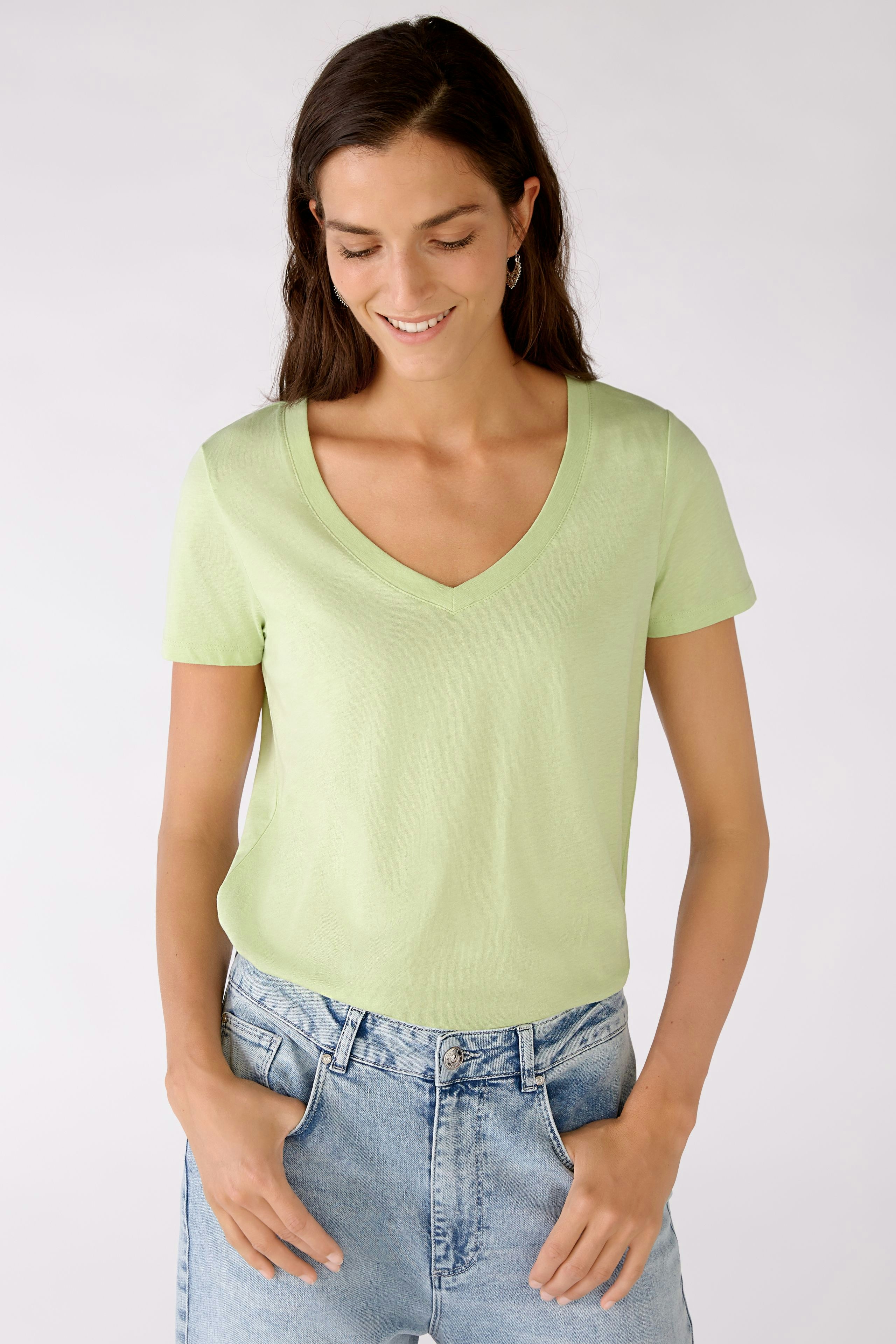 Bild 3 von CARLI T-shirt - light green in light green | Oui