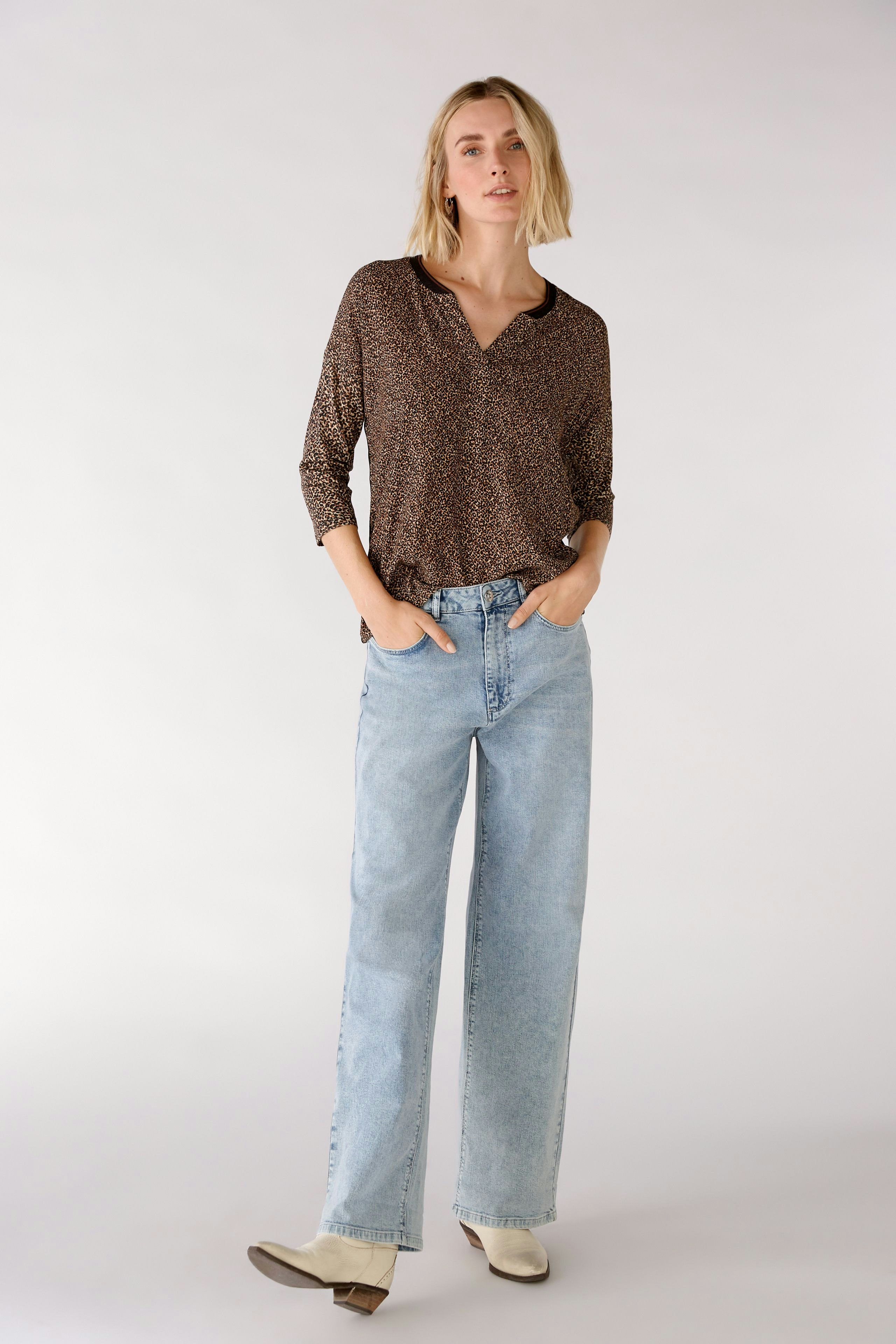 Bild 2 von Blouse shirt - light stone brown in light stone brown | Oui