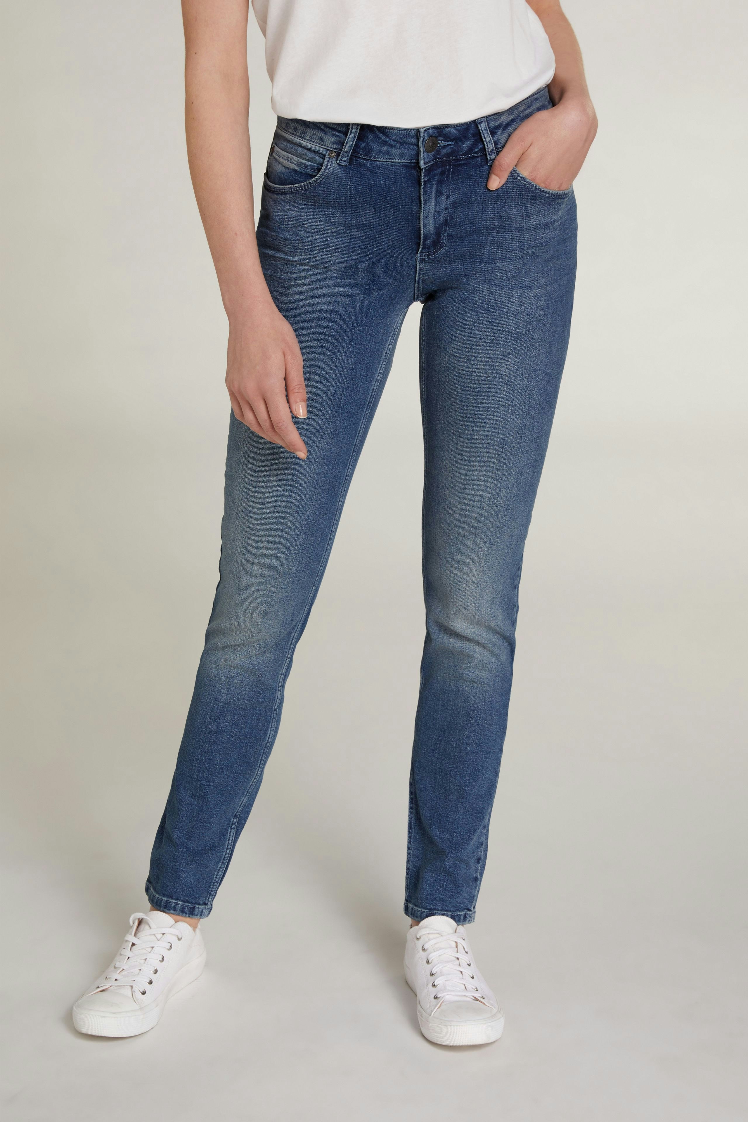 Bild 2 von Baxtor jeggings - darkblue denim in darkblue denim | Oui