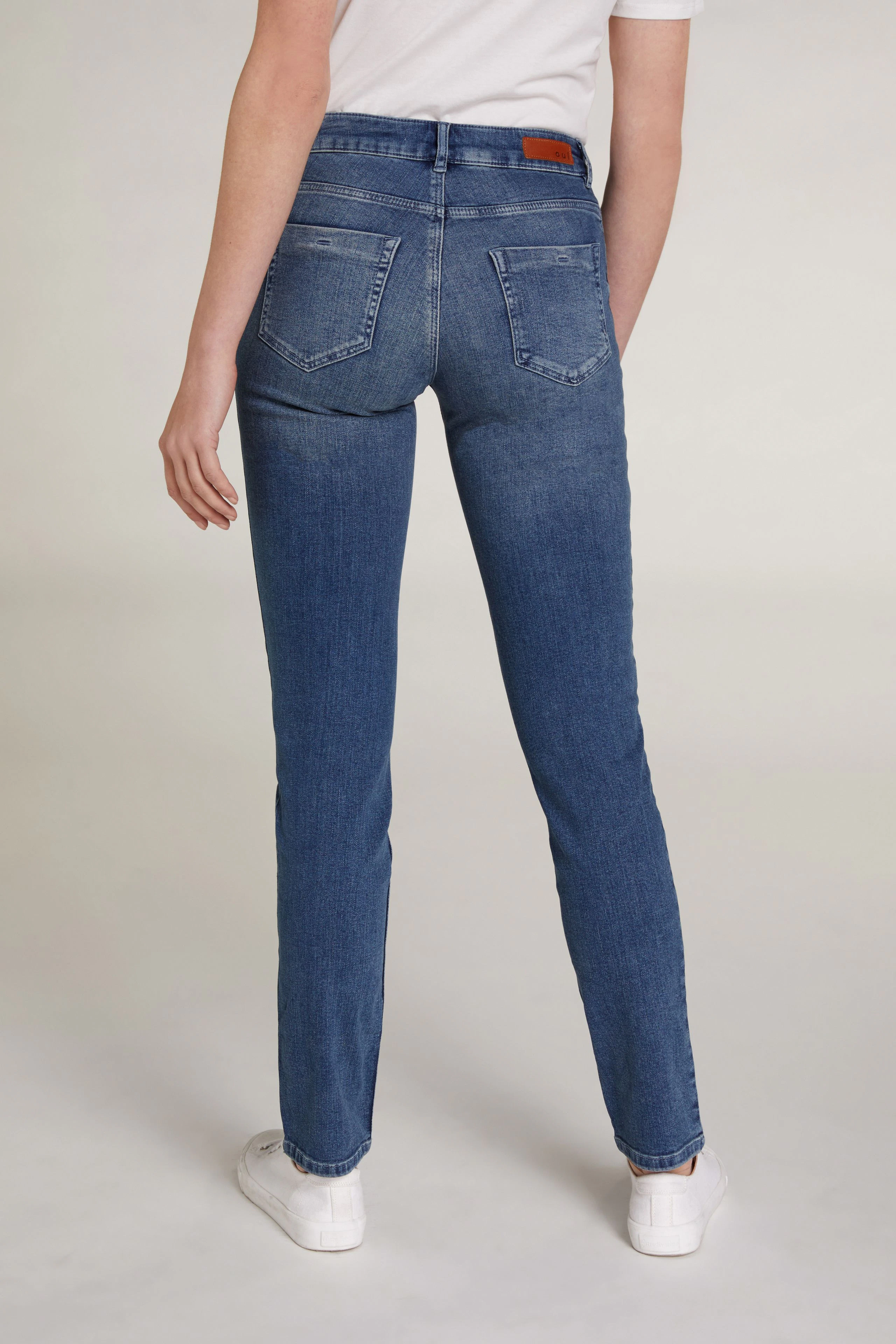 Bild 3 von Baxtor Jeggings - darkblue denim in darkblue denim | Oui