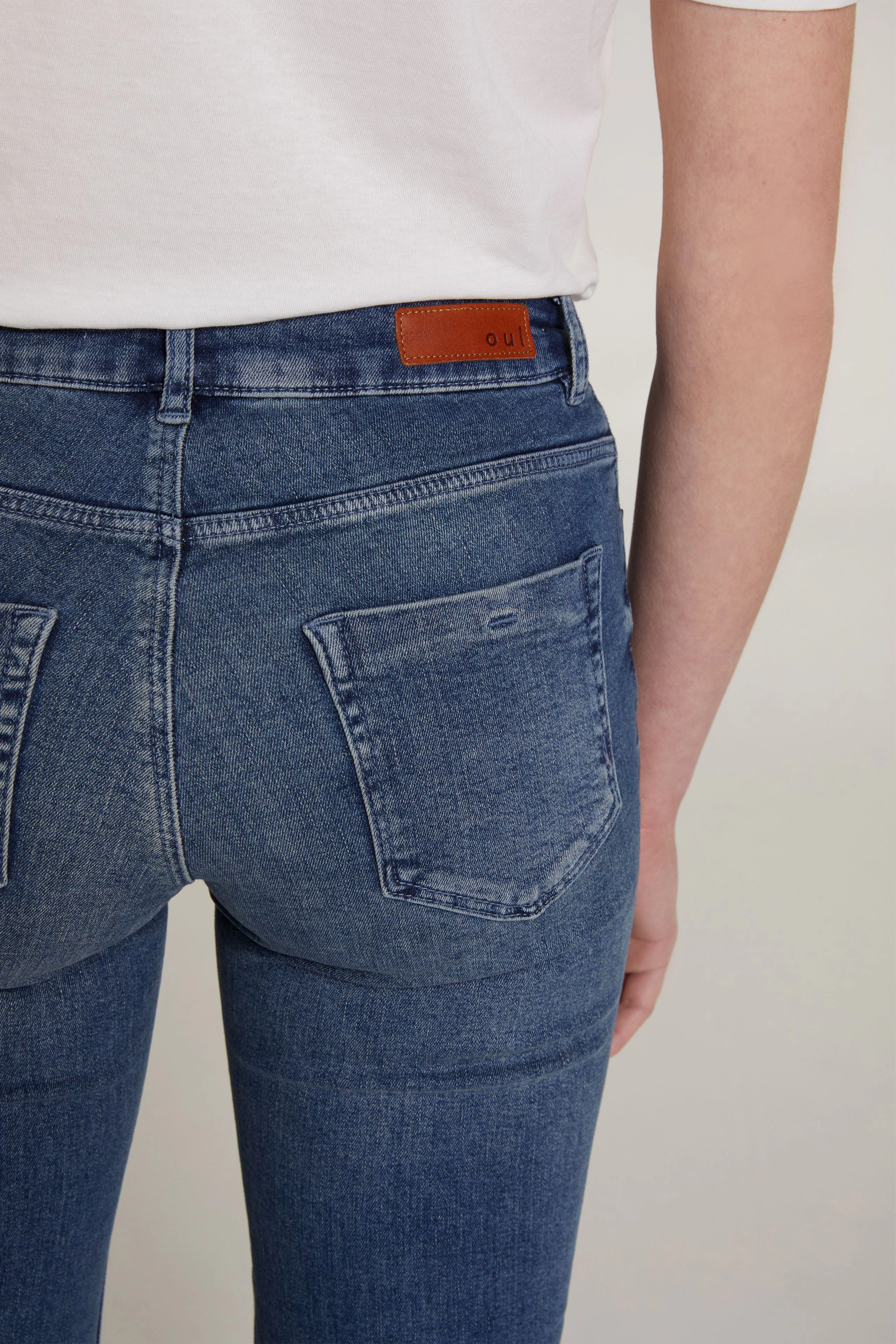 Bild 4 von Baxtor Jeggings - darkblue denim in darkblue denim | Oui