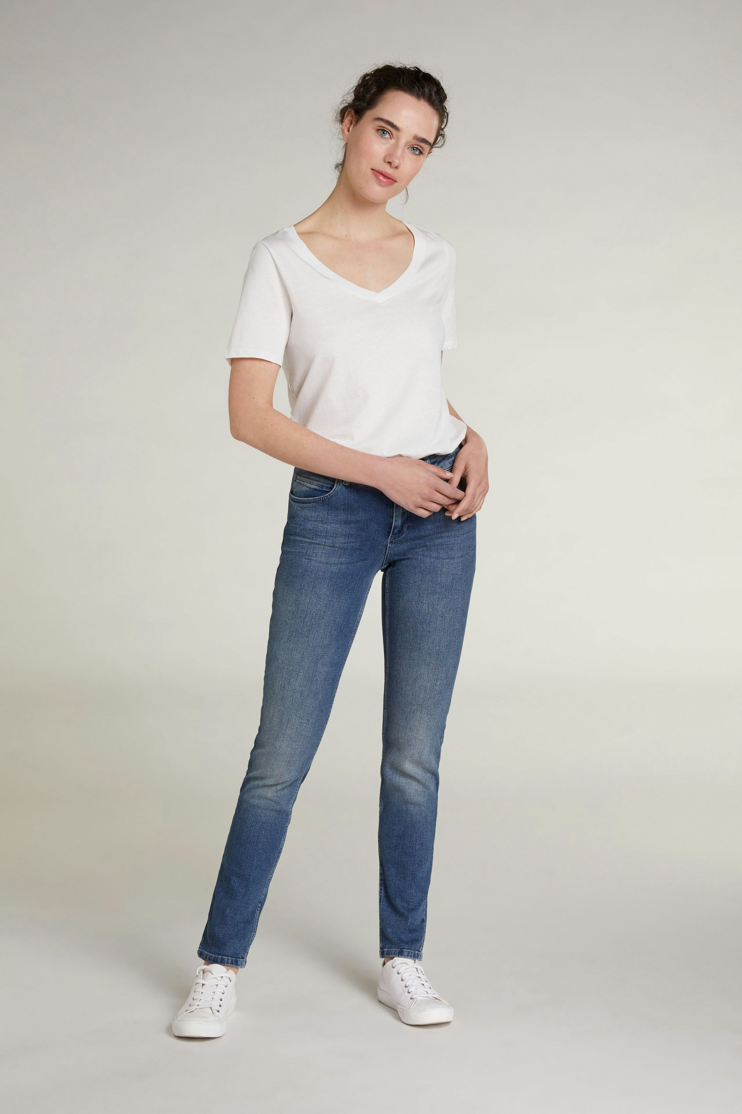 Bild 1 von Baxtor jeggings - darkblue denim in darkblue denim | Oui