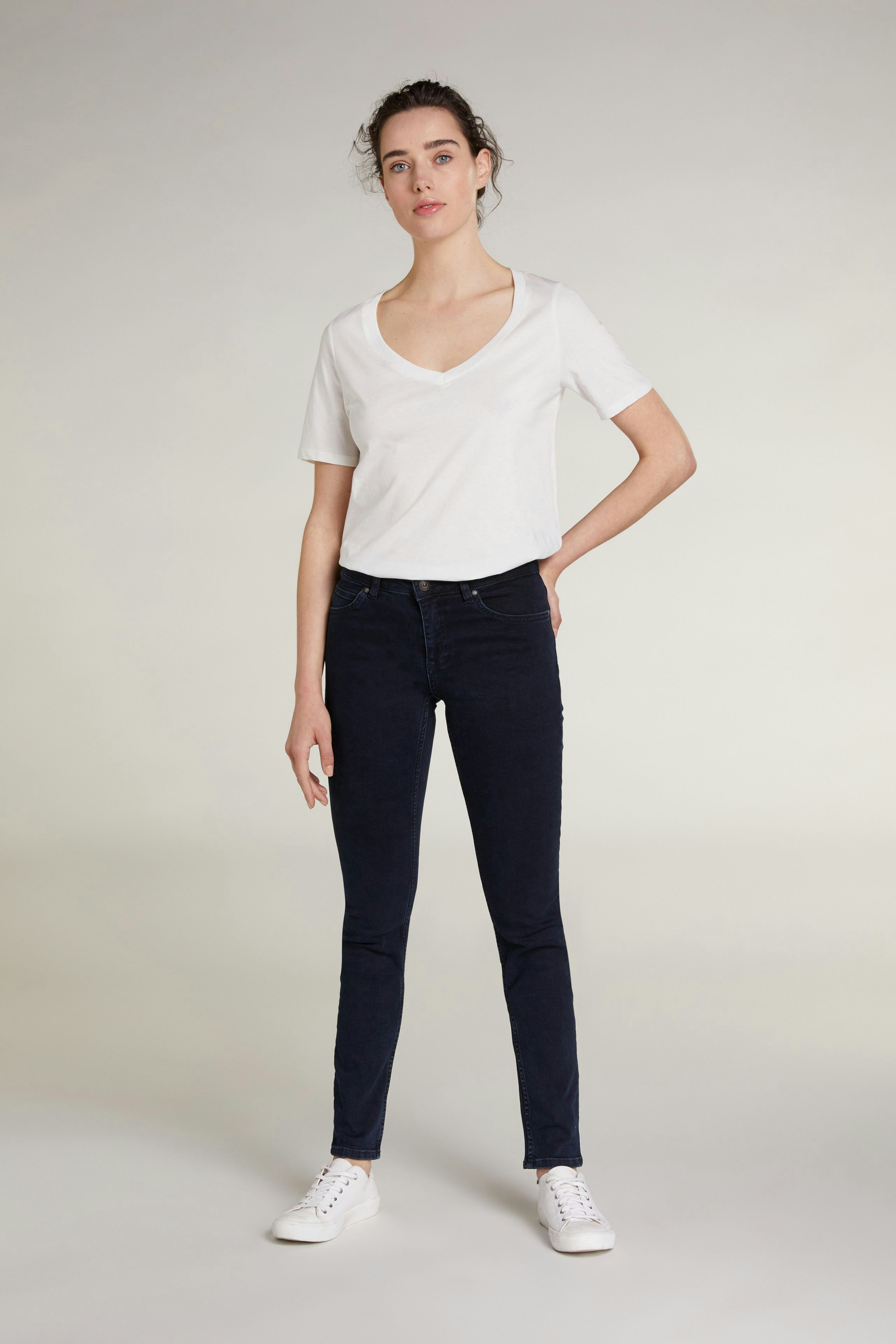 Bild 1 von Baxtor jeggings - raw denim in raw denim | Oui