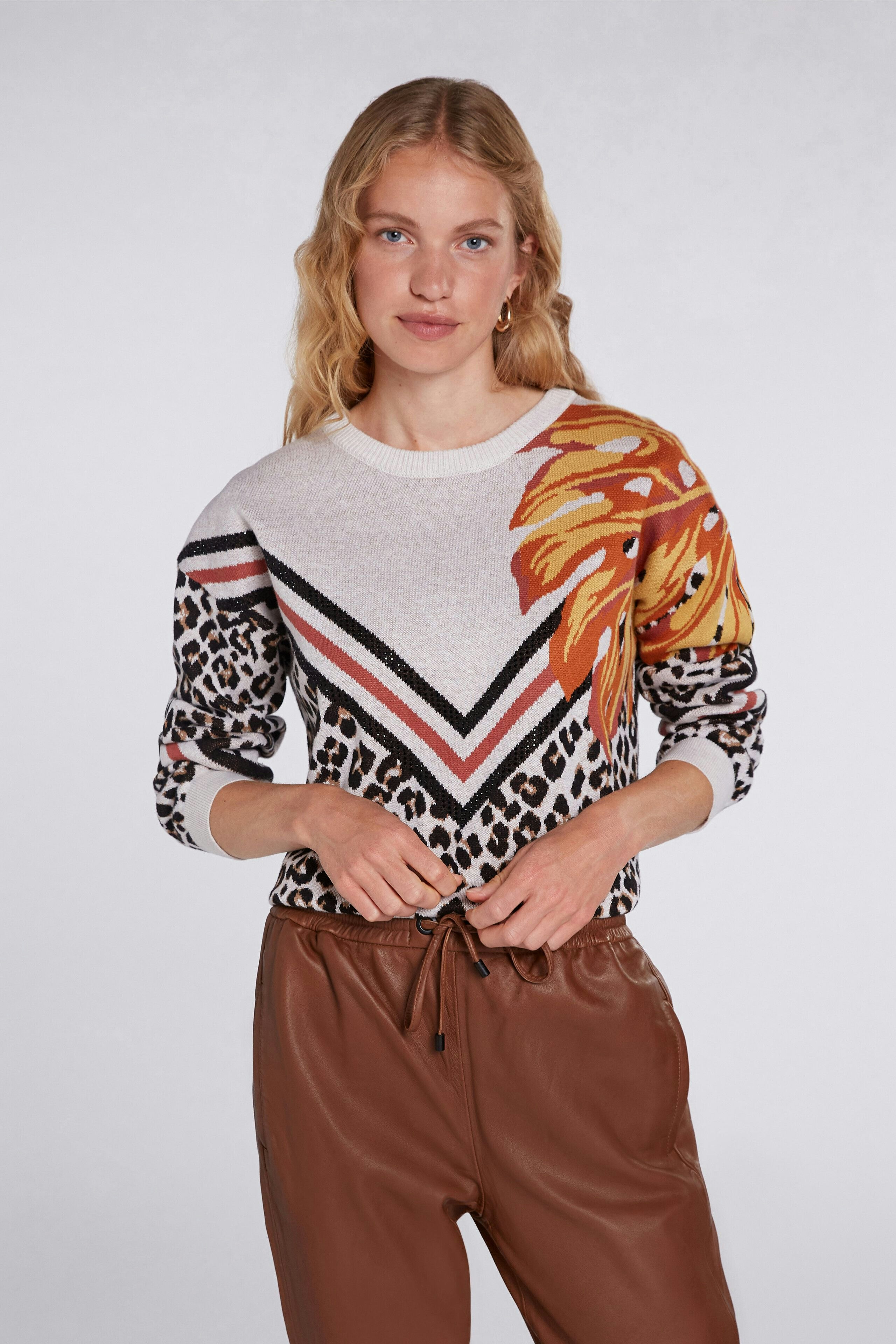 Bild 3 von Pullover - dark camel red in dark camel red | Oui