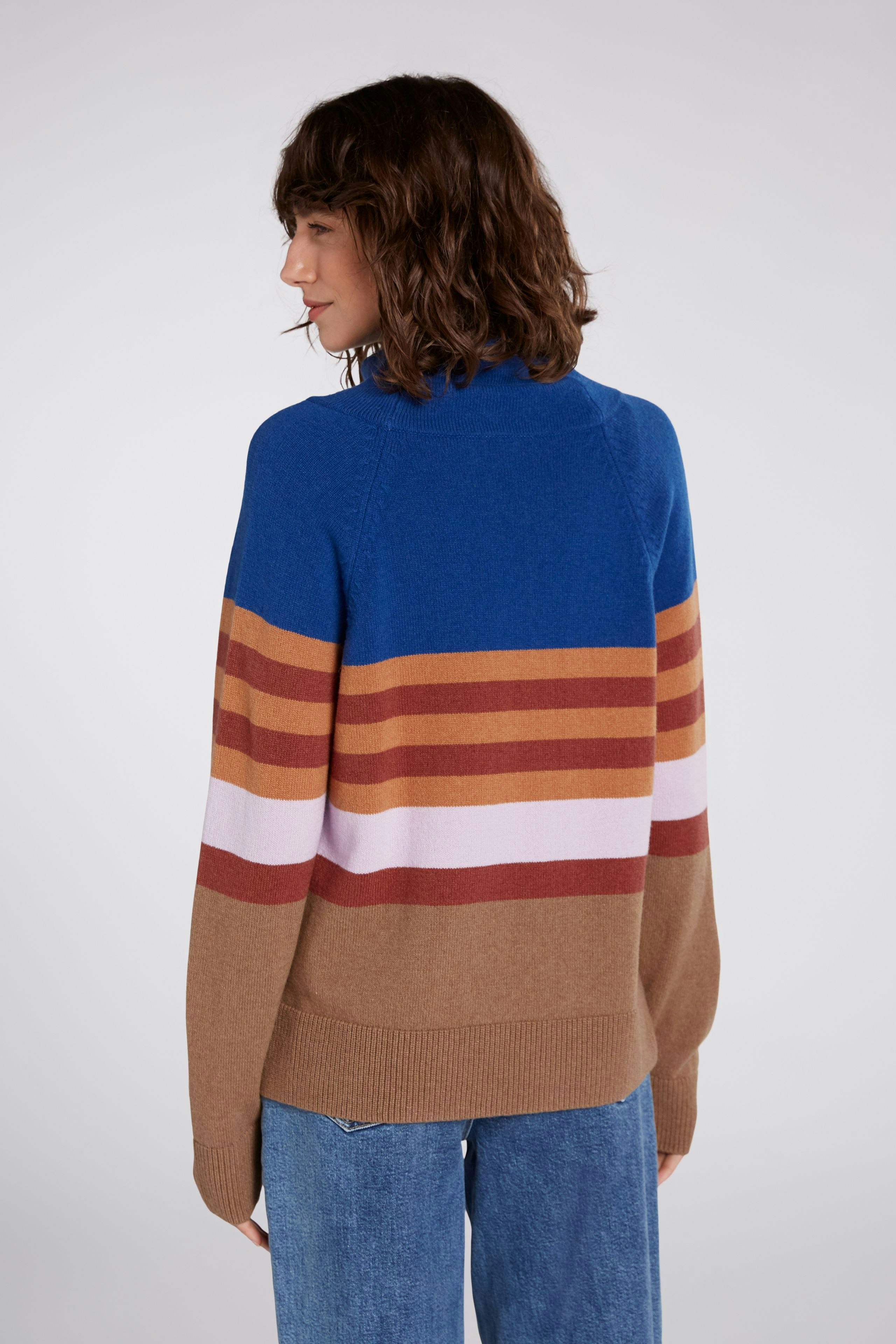 Bild 3 von Pullover - dark camel blue in dark camel blue | Oui