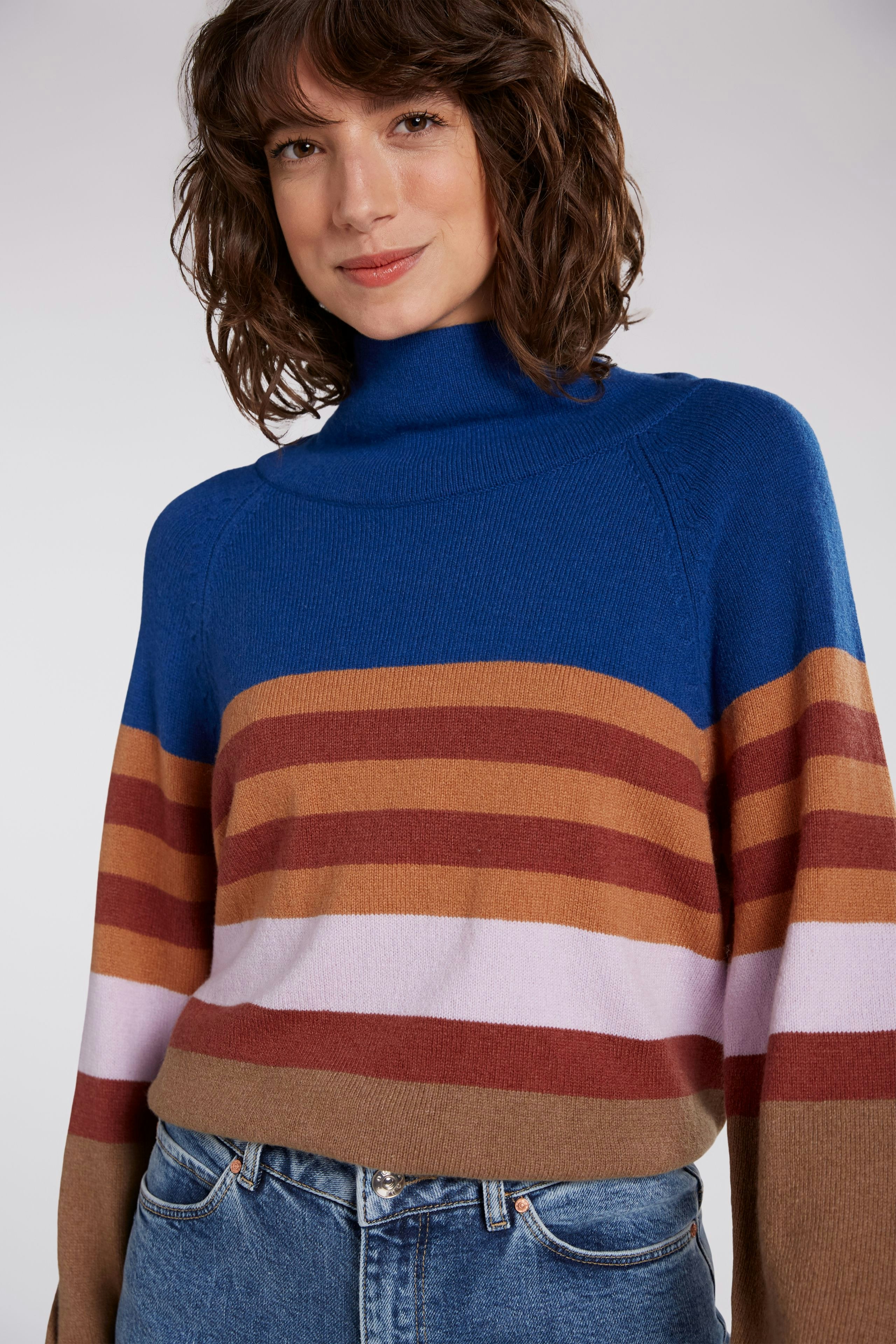 Bild 4 von Pullover - dark camel blue in dark camel blue | Oui